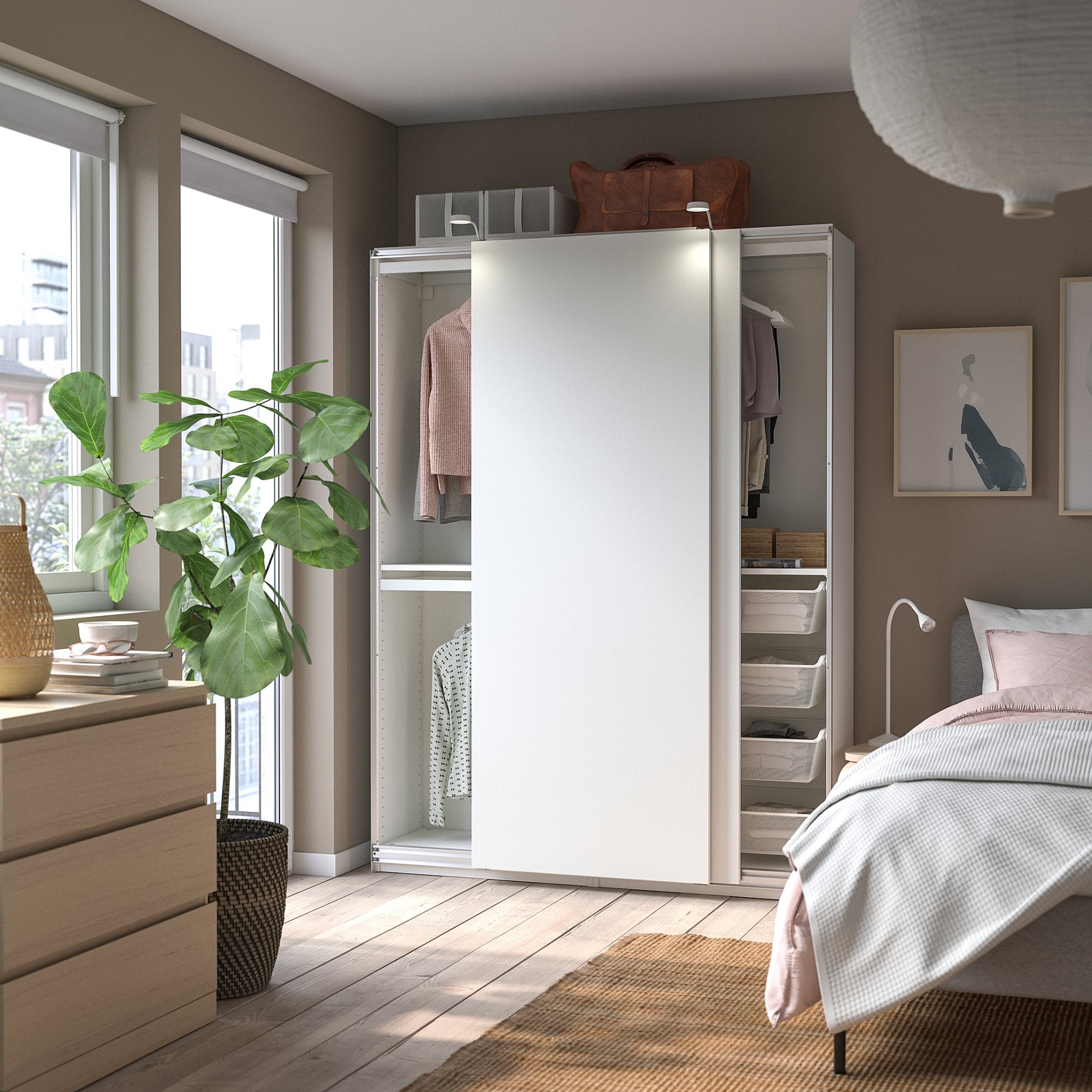 PAX/HASVIK, гардероб - комбинация, 795.030.03