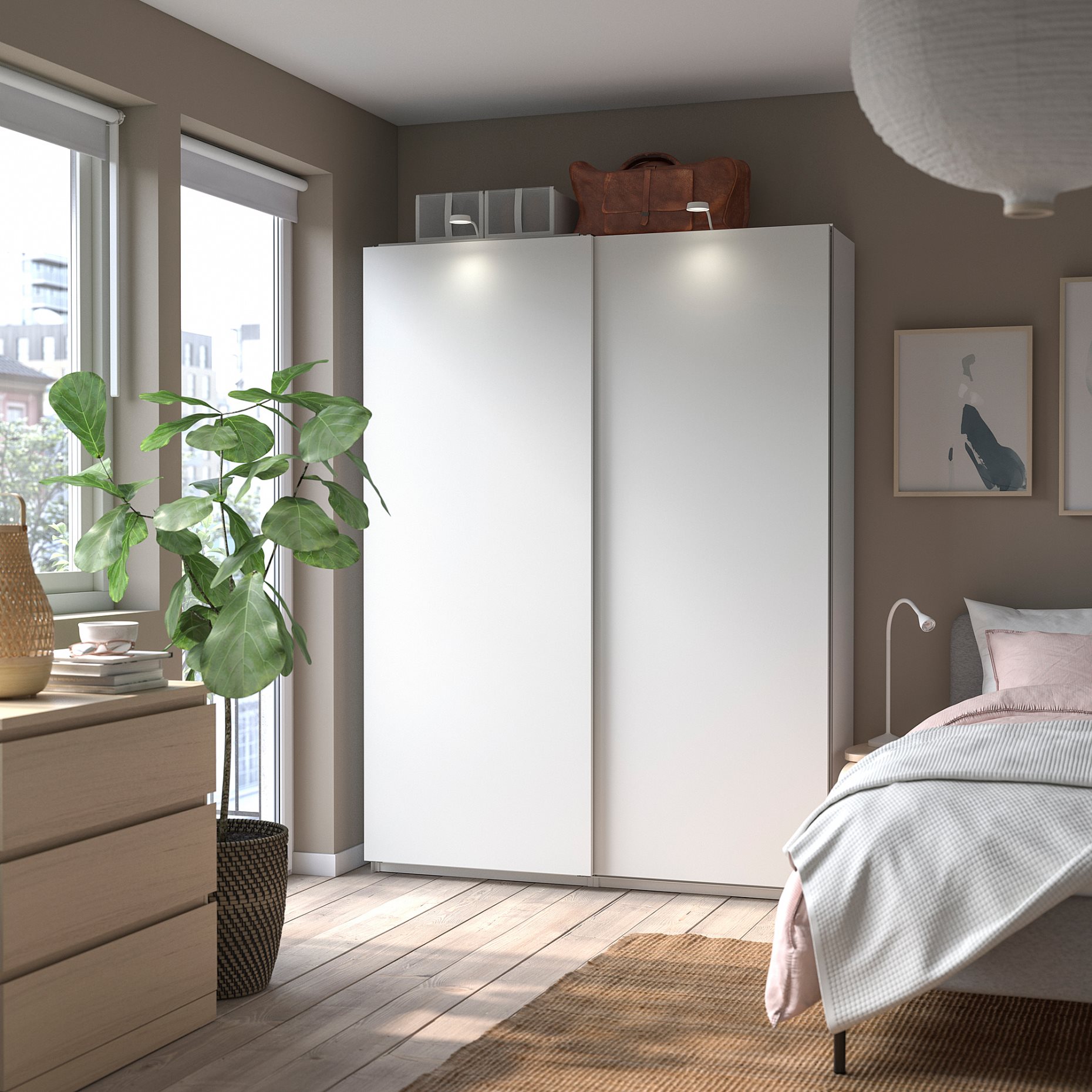 PAX/HASVIK, гардероб - комбинация, 795.030.03