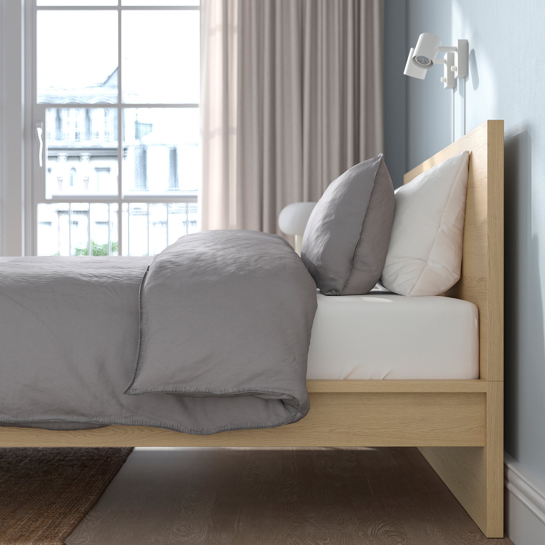 MALM, легло с матрак, 795.441.26