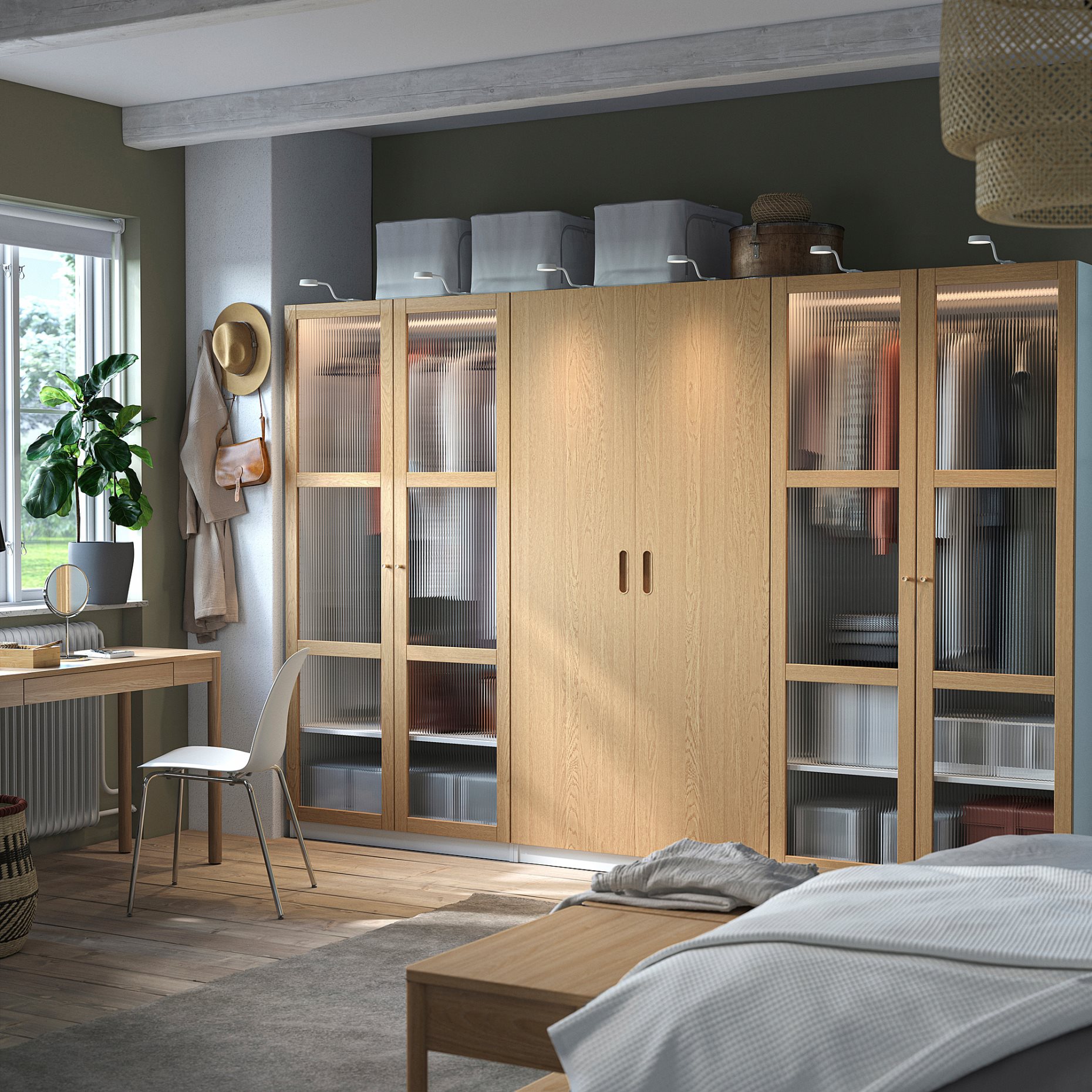 PAX/TONSTAD, гардероб - комбинация, 795.499.11