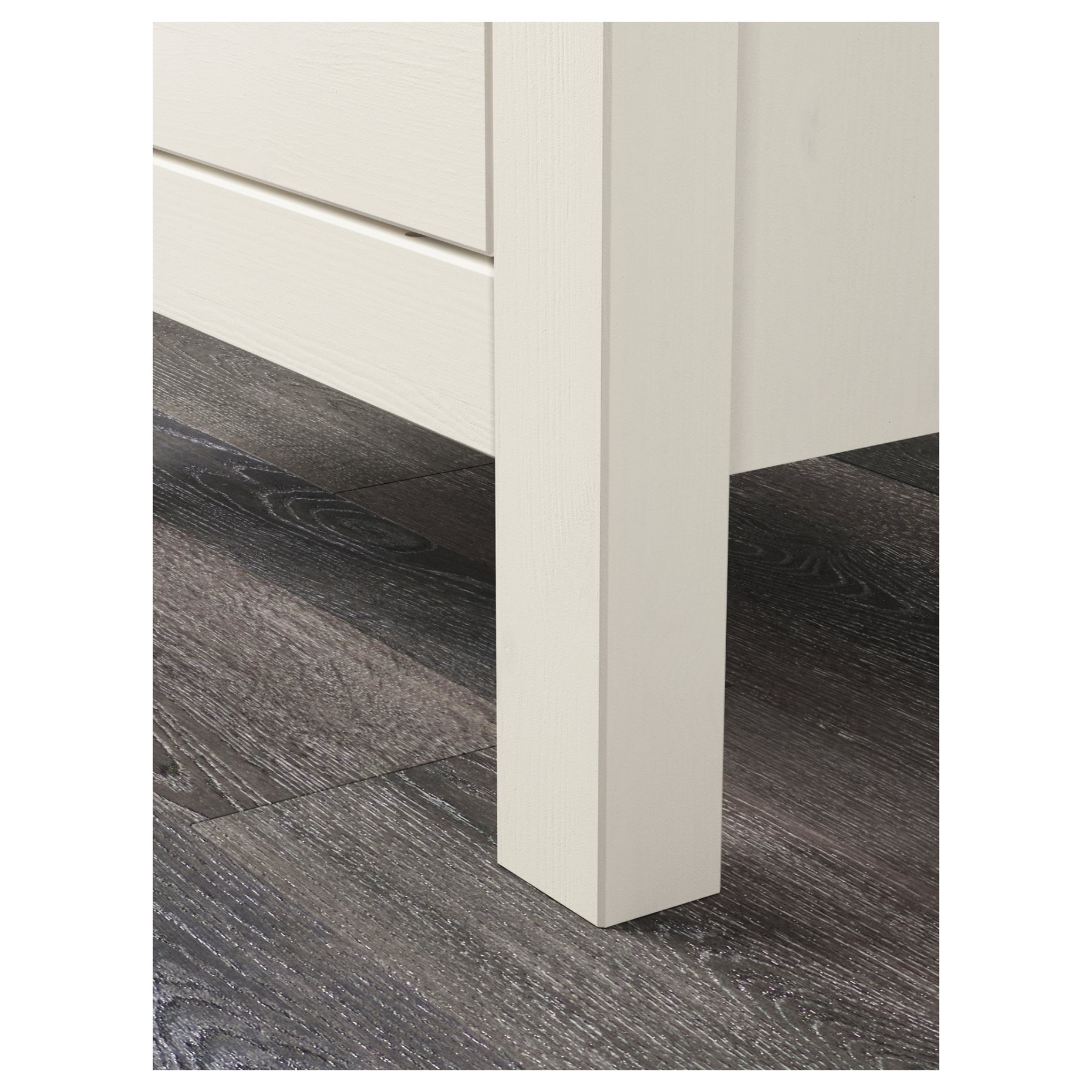 HEMNES, скрин с 2 чекмеджета, 54x66 см, бяло обагряне, 802.426.27