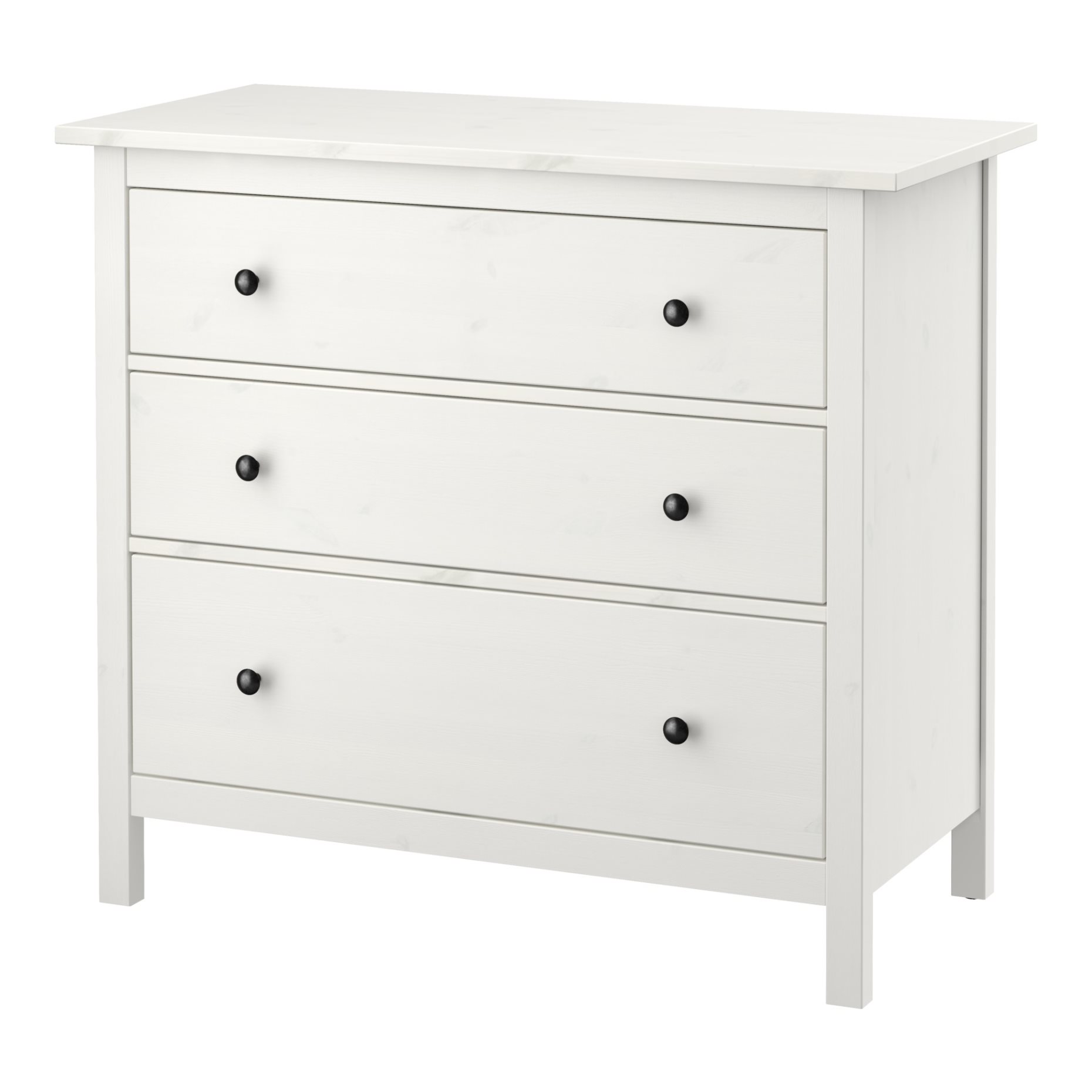 HEMNES, скрин с 3 чекмеджета, 804.247.45