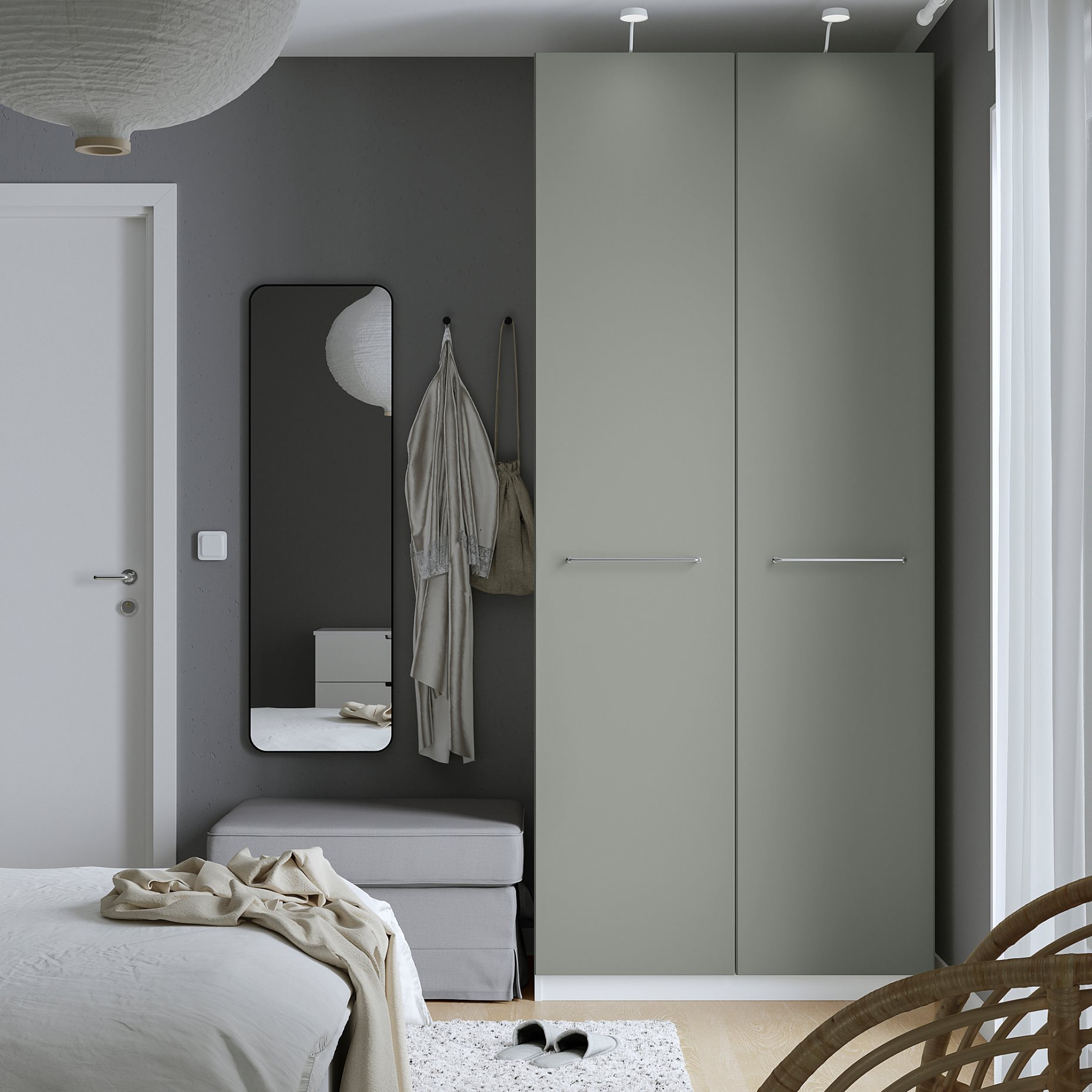 PAX/REINSVOLL, гардероб, 895.026.73