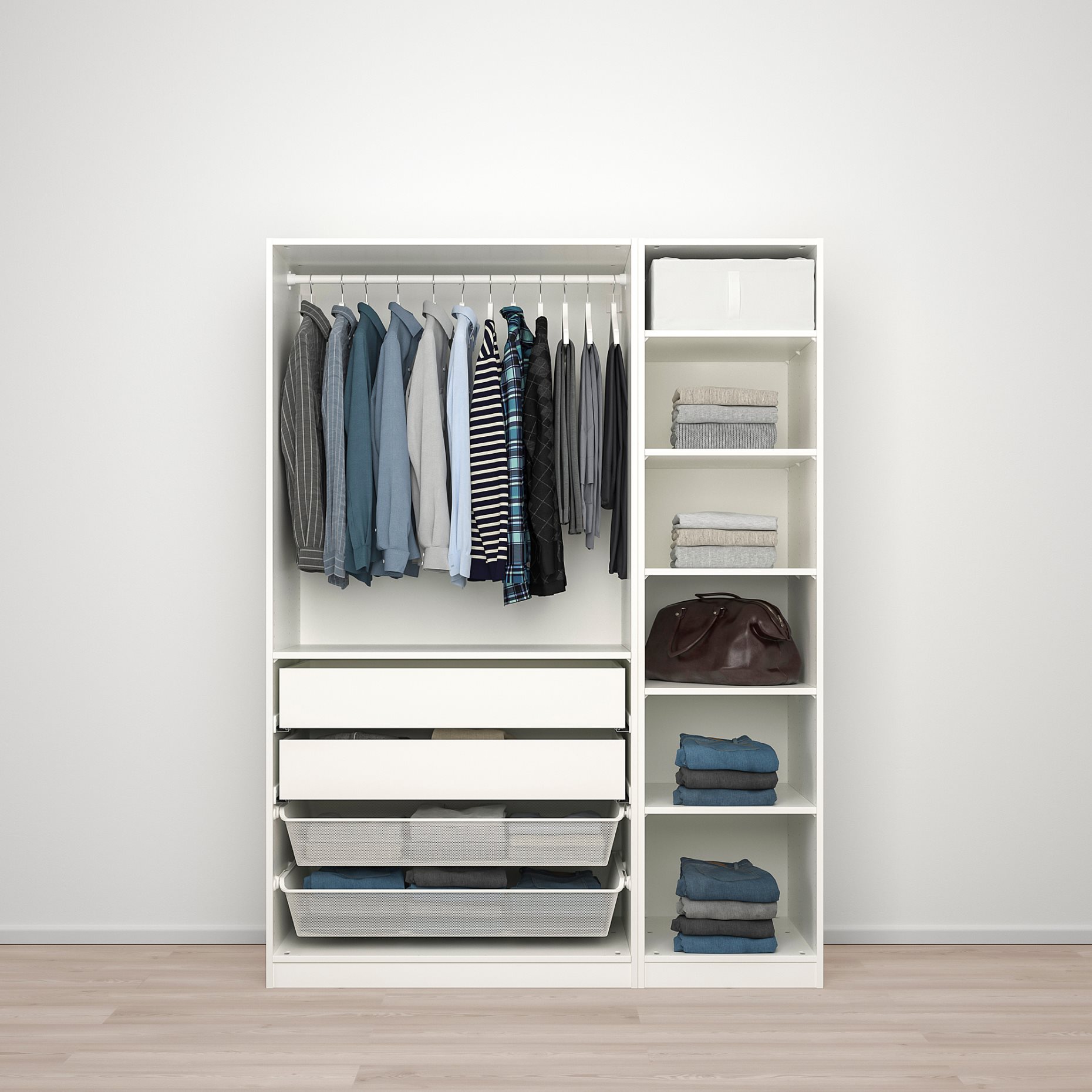 PAX/FARDAL/AHEIM, гардероб - комбинация, 895.030.31