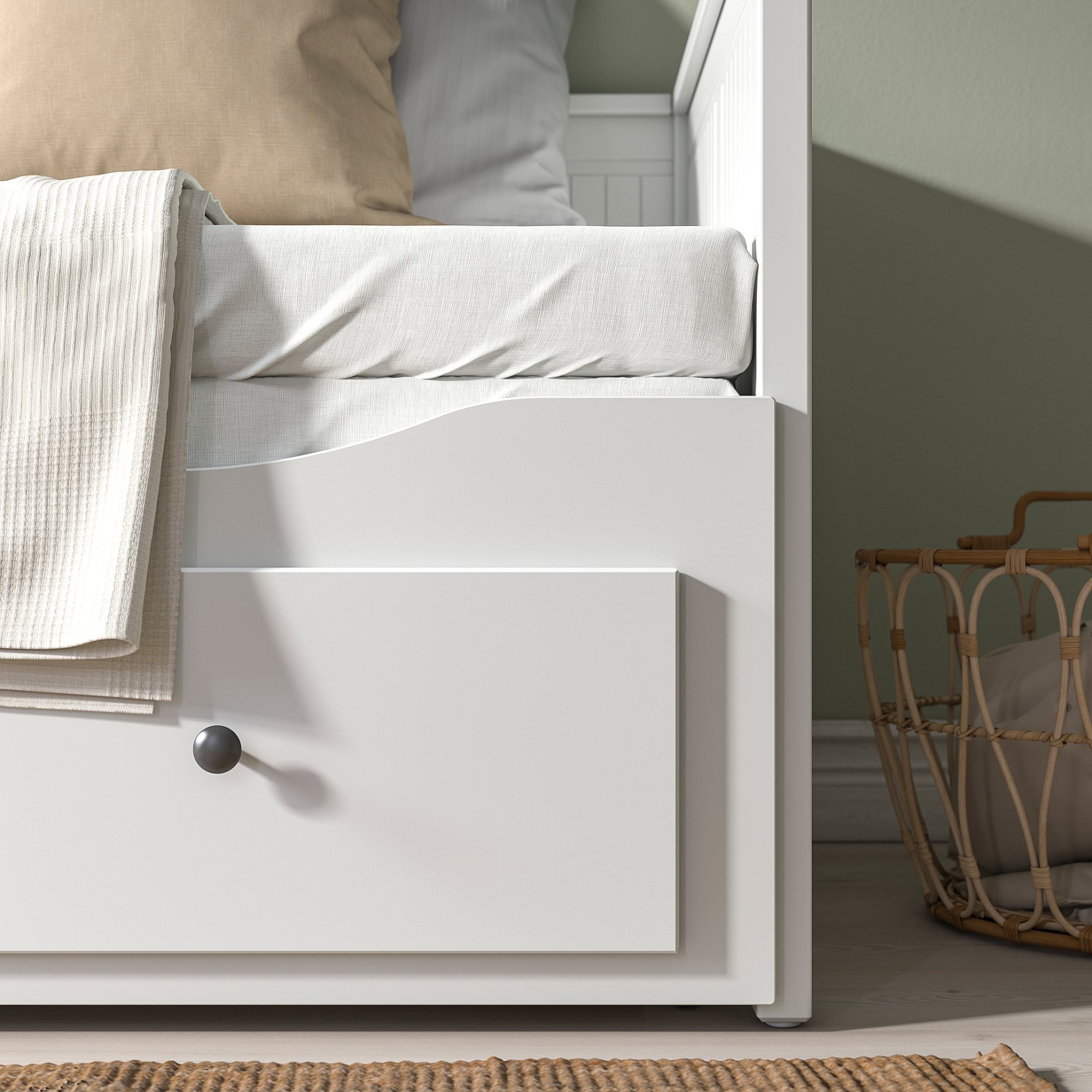 HEMNES, кушетка с 3 чекмеджета, 903.493.26
