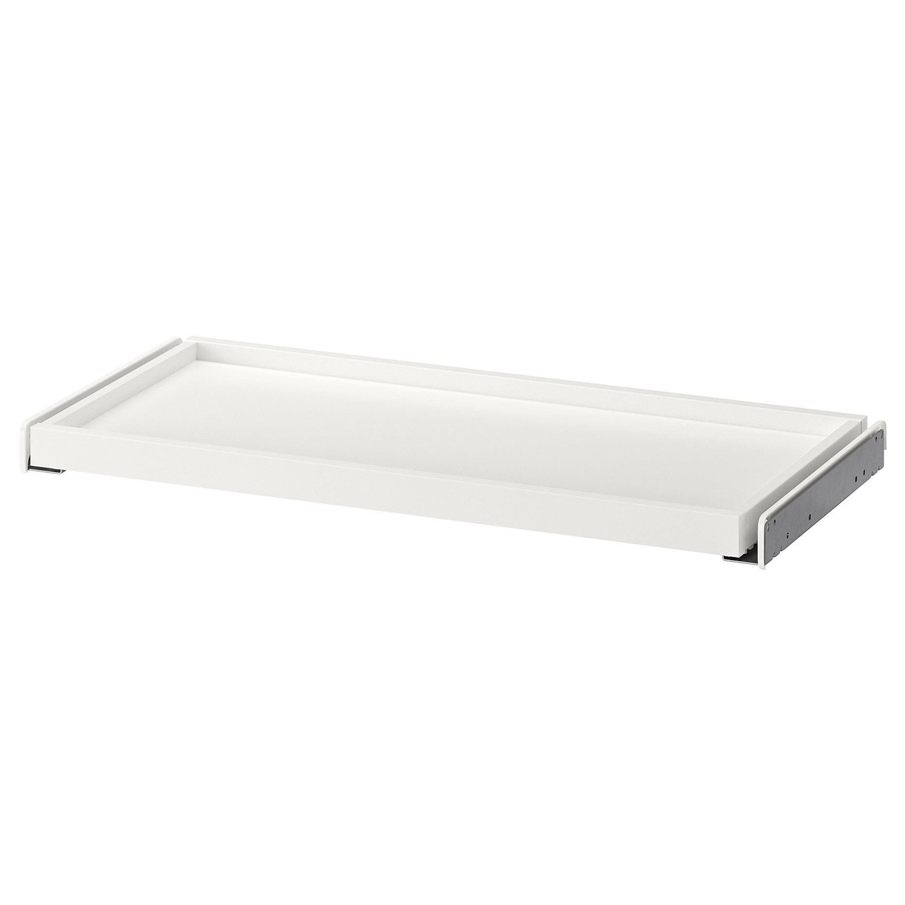 KOMPLEMENT, подвижна поставка, 75x35 см, бяло, 904.339.90
