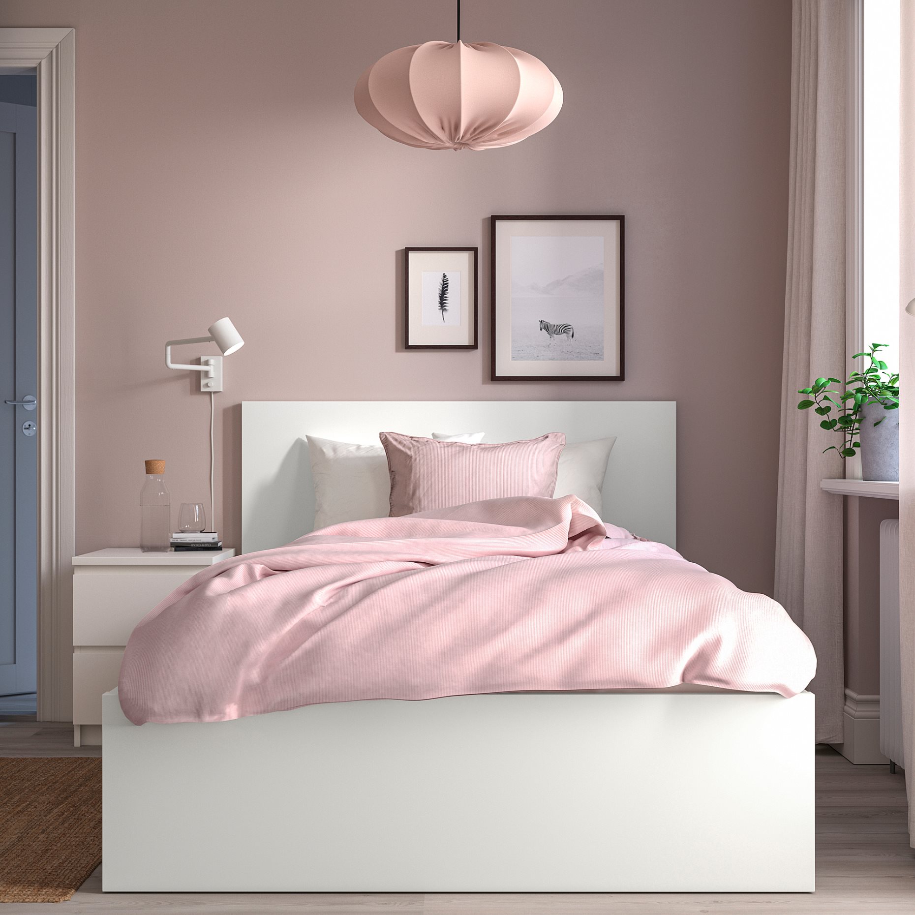 MALM, високо легло, 990.095.58