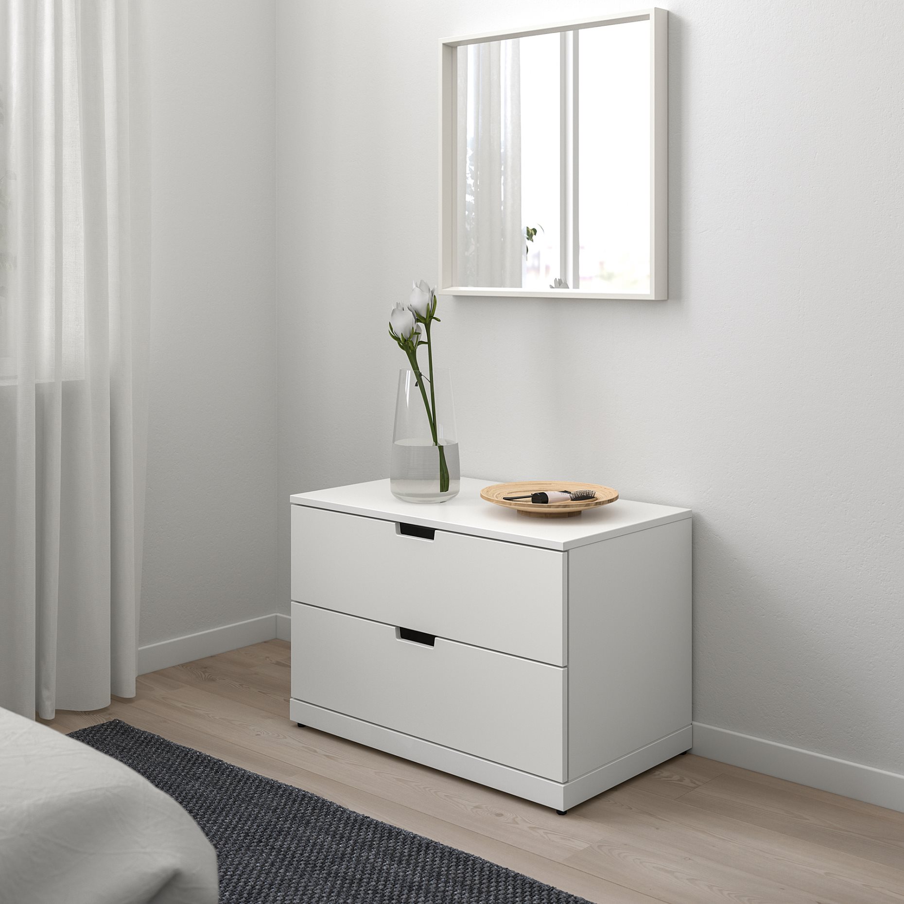 NORDLI, скрин с 2 чекмеджета, 992.394.94