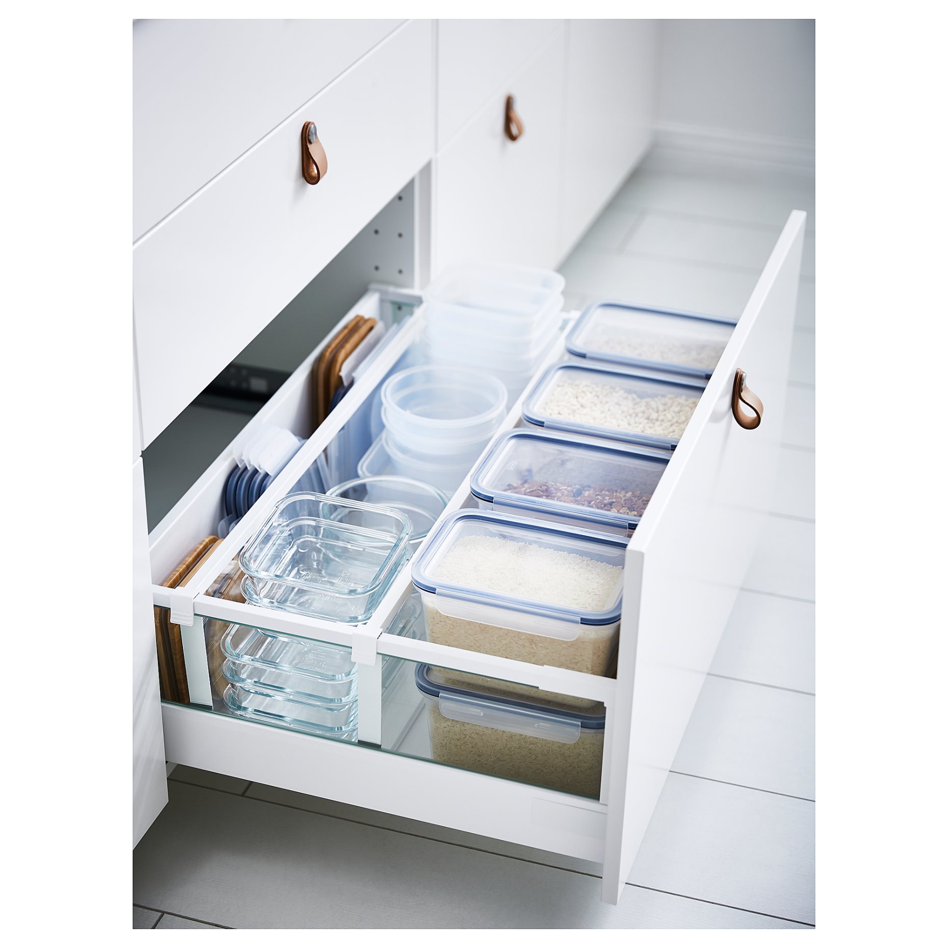 IKEA 365+, правоъгълна кутия за храна с капак, 992.690.80