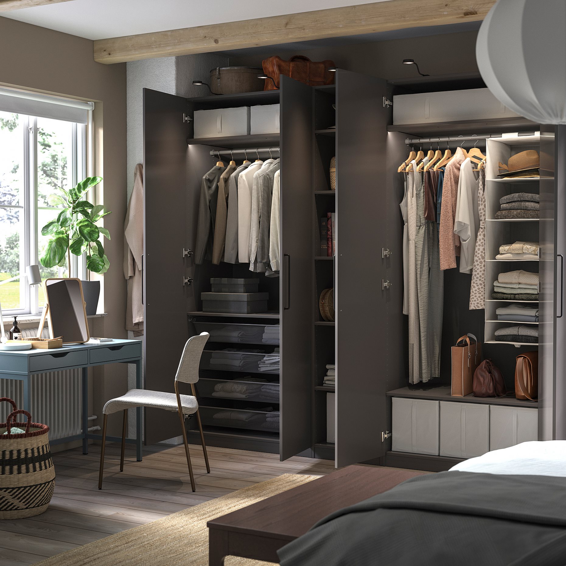 PAX/FORSAND, гардероб, 995.002.92