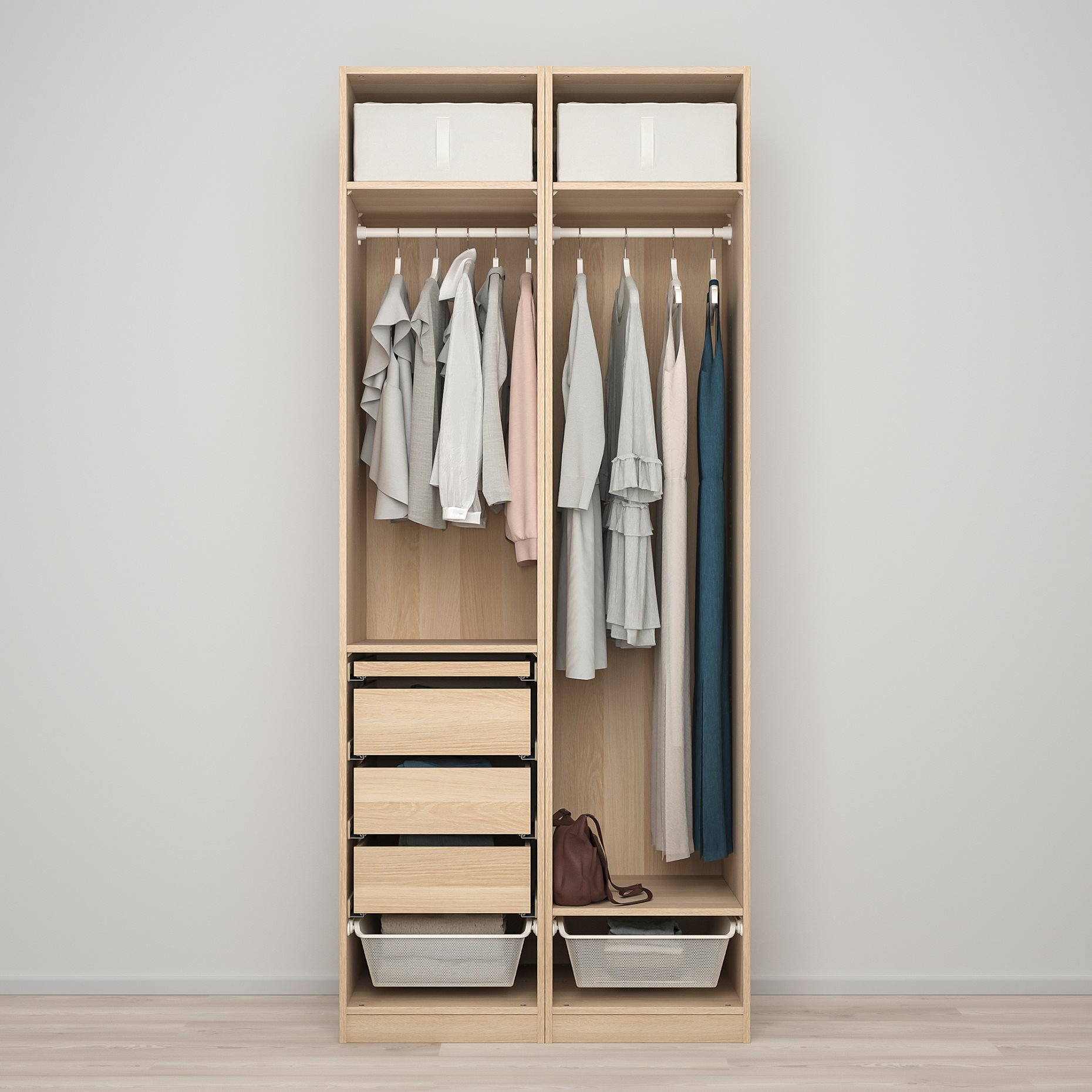 PAX/FORSAND, гардероб - комбинация, 995.025.83
