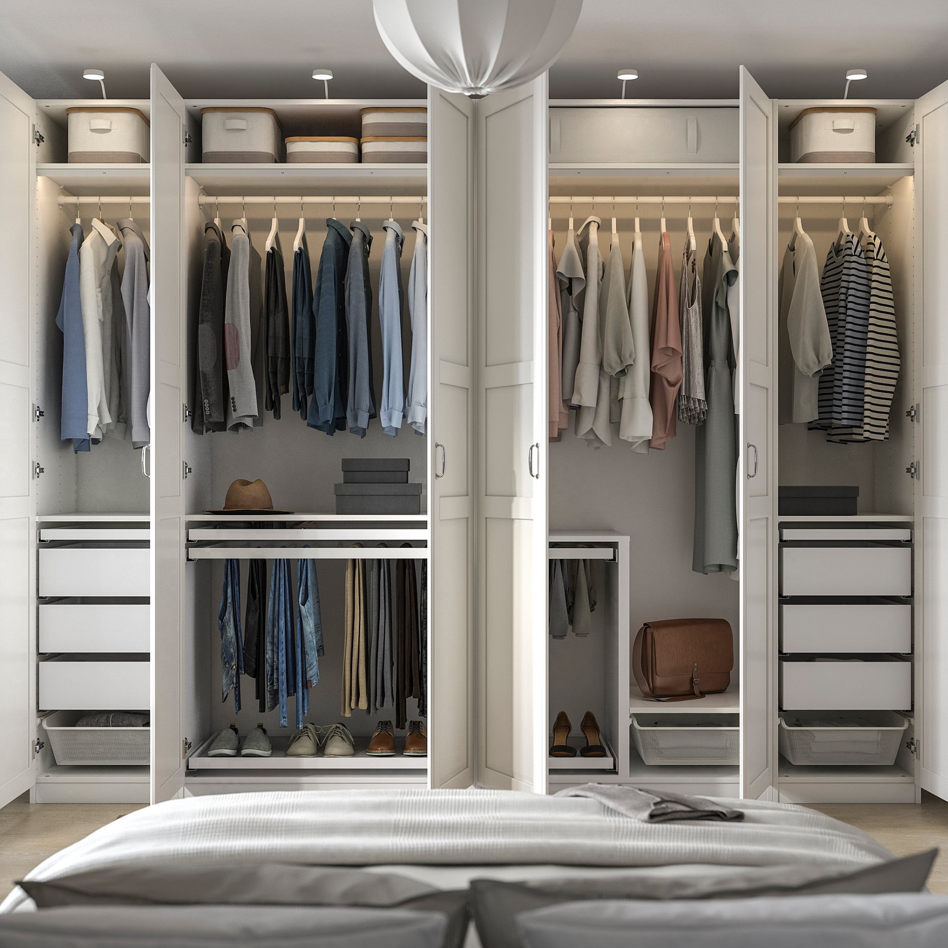 PAX/TYSSEDAL, гардероб - комбинация, 995.032.95