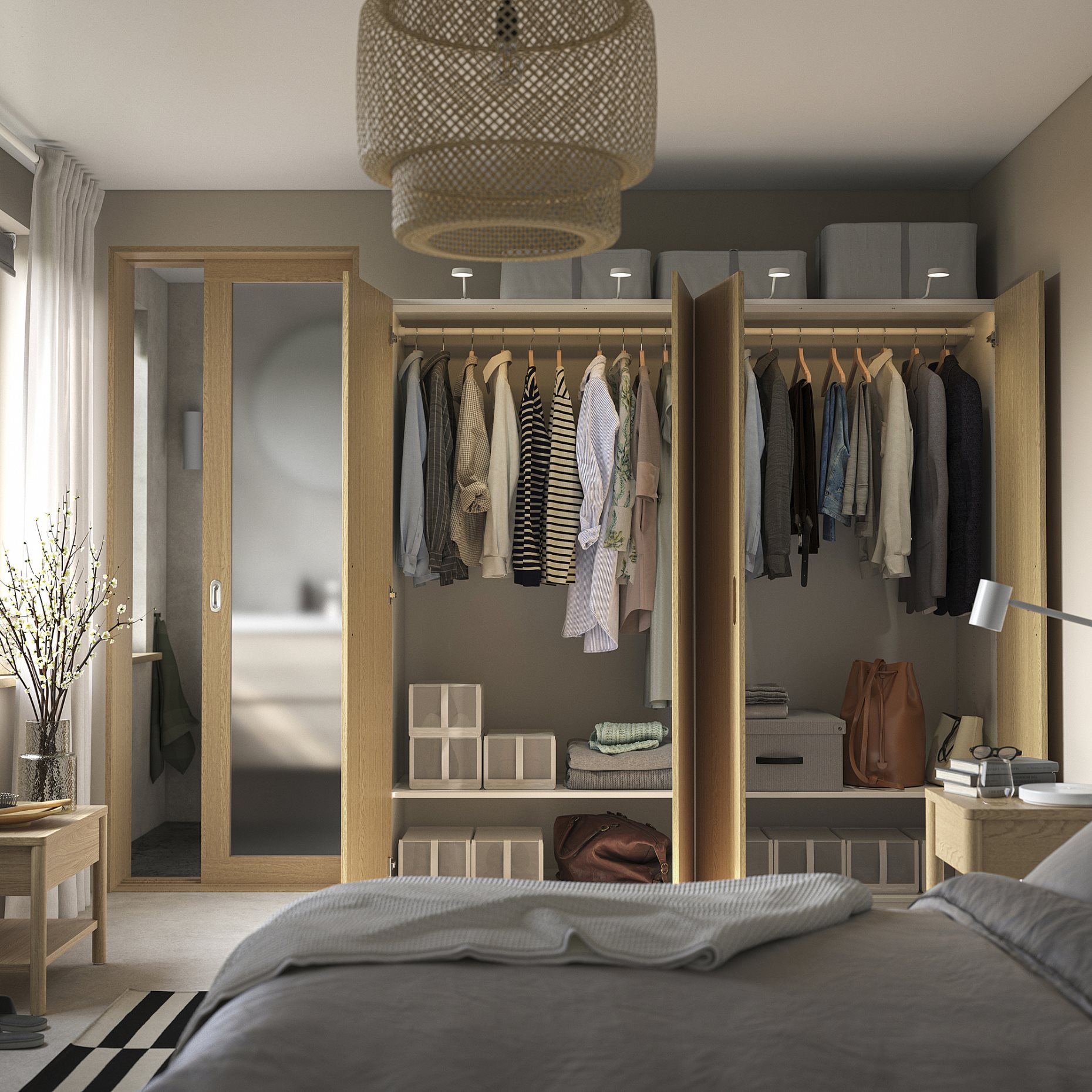 PAX/TONSTAD, гардероб - комбинация, 995.490.95