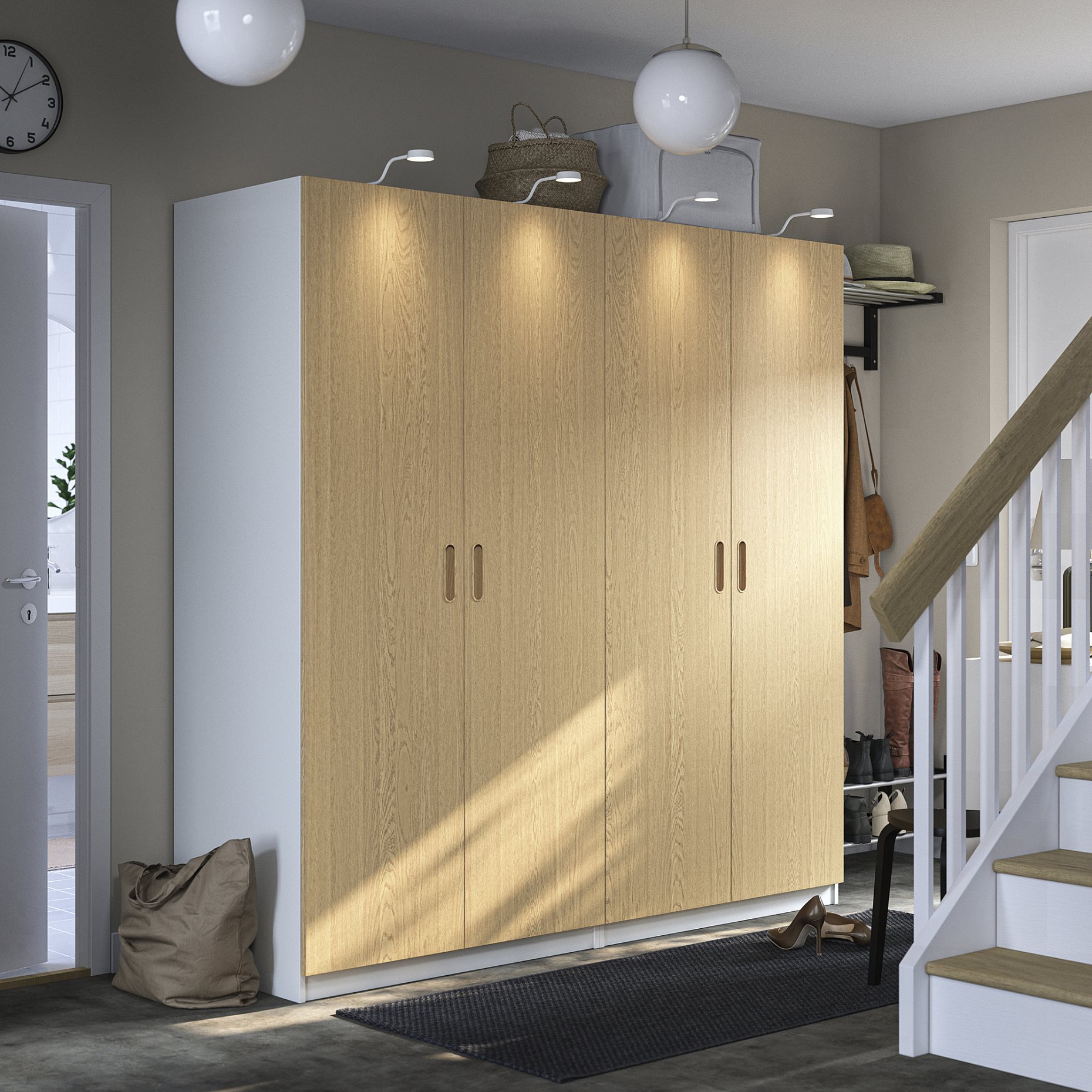 PAX/TONSTAD, гардероб - комбинация, 995.490.95