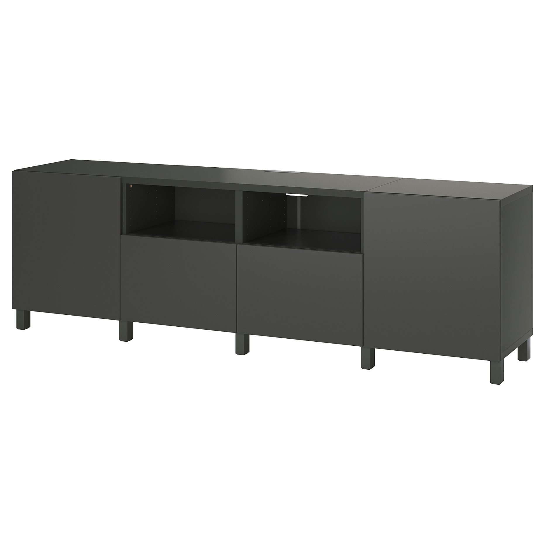 BESTÅ, TV шкаф с врати и чекмеджета, 995.560.38