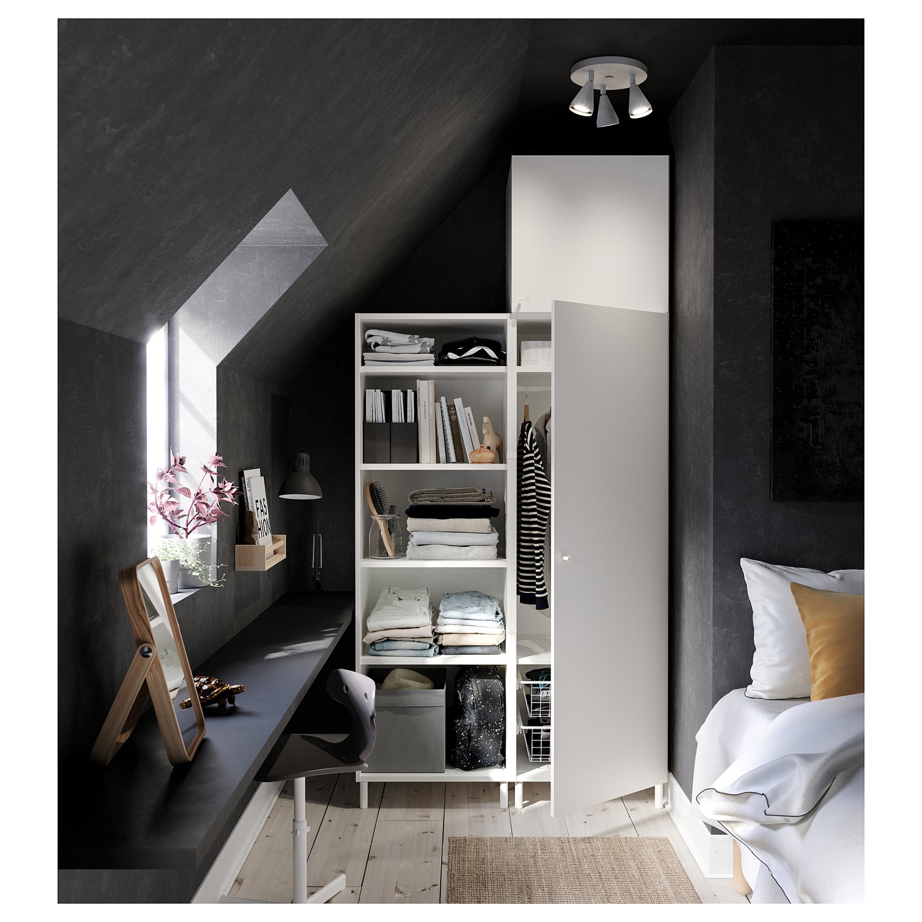 NÄVLINGE, спот лампа за таван, 004.048.93
