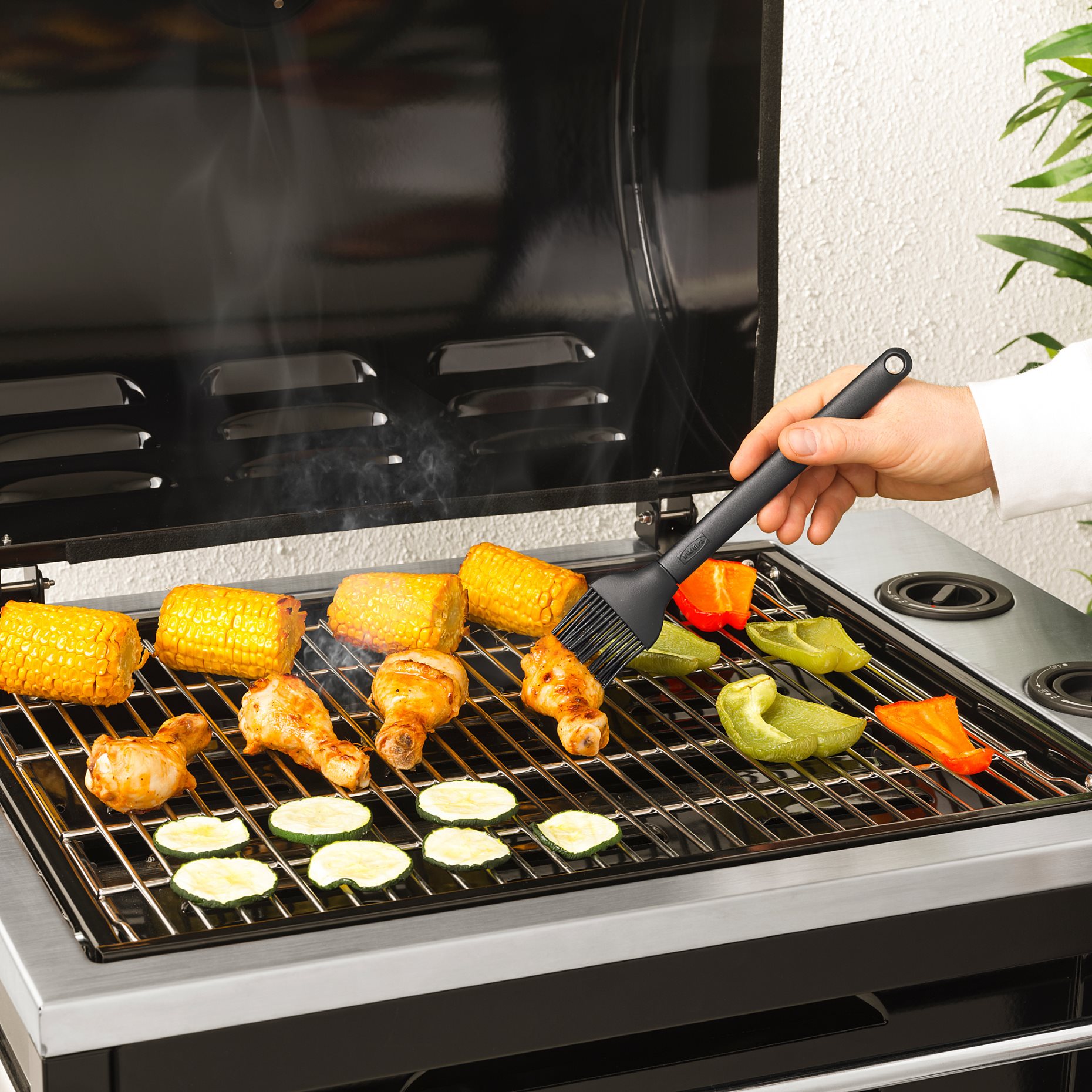 GRILLTIDER, четка за барбекю, 004.445.54