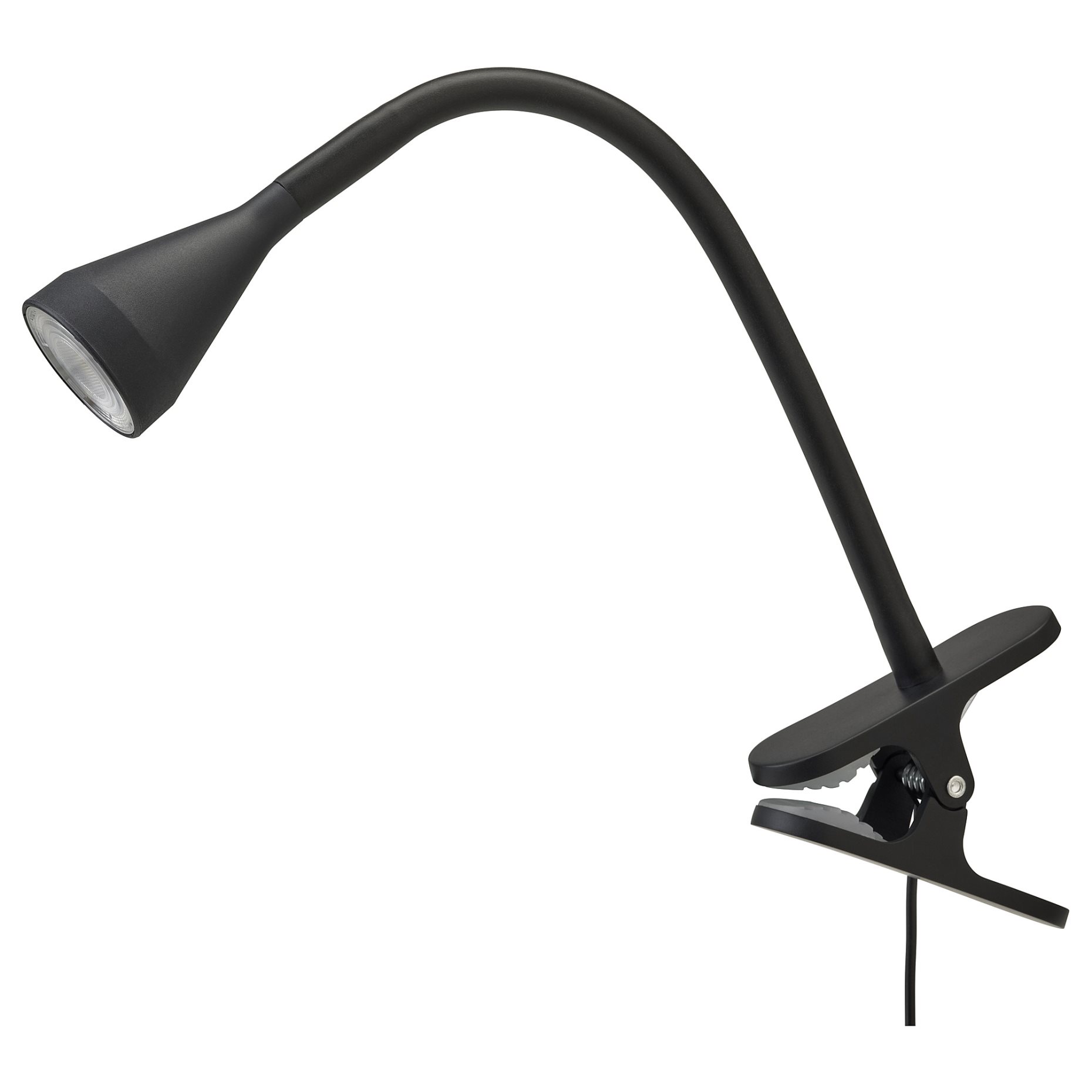 NÄVLINGE, LED спот лампа с щипка, 004.498.77