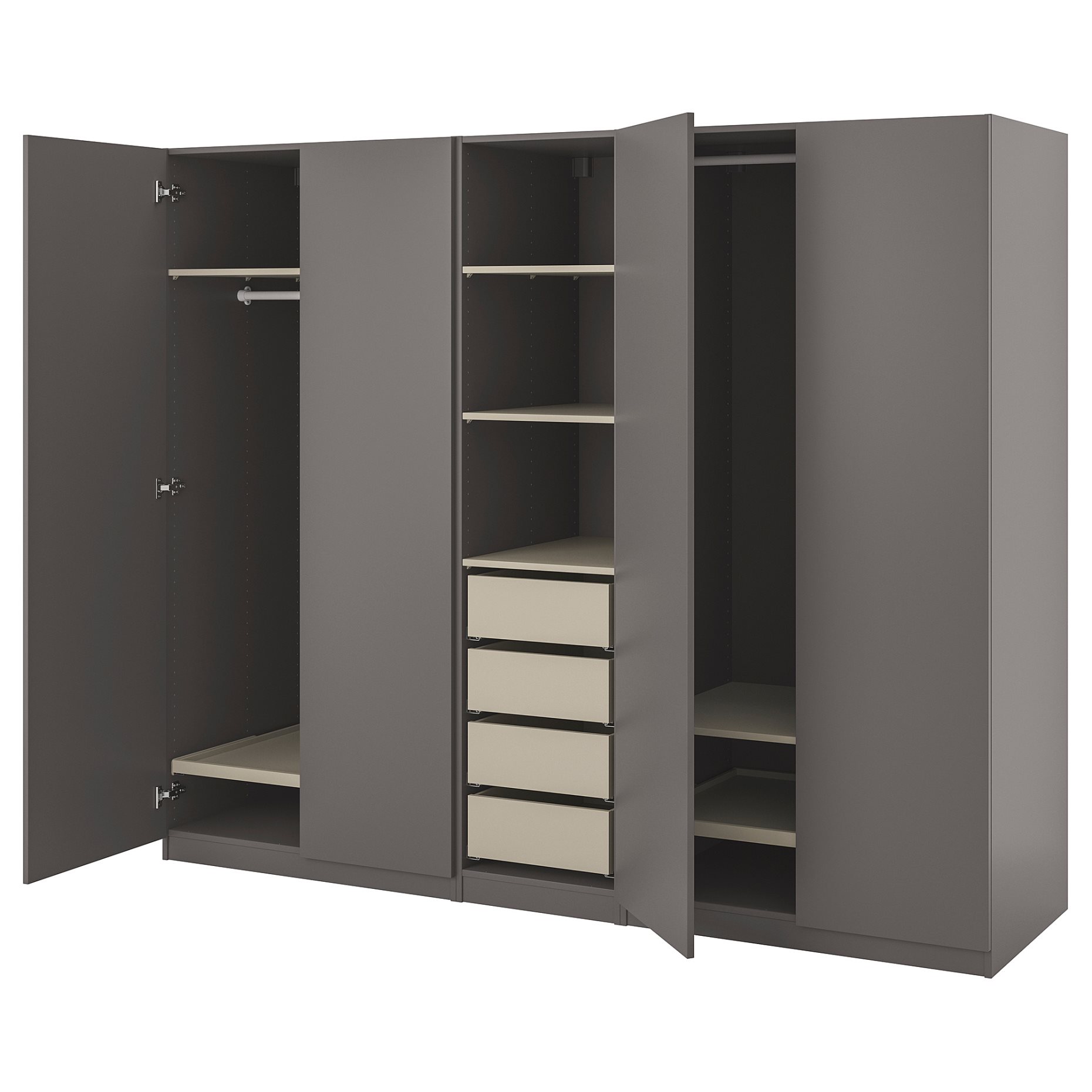 PAX/FORSAND, гардероб - комбинация, 095.543.93