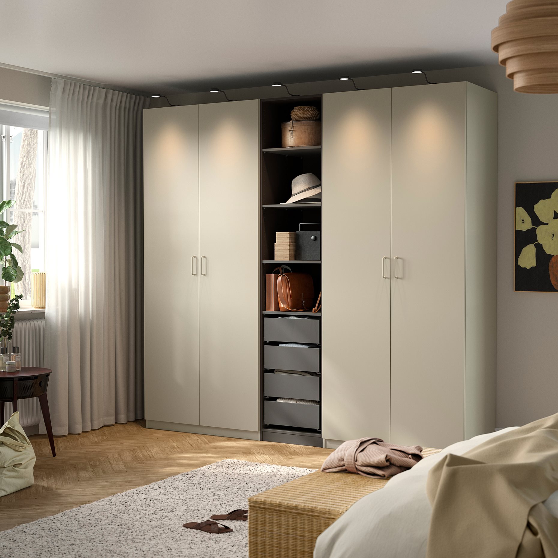 PAX/FORSAND, гардероб - комбинация, 095.622.27