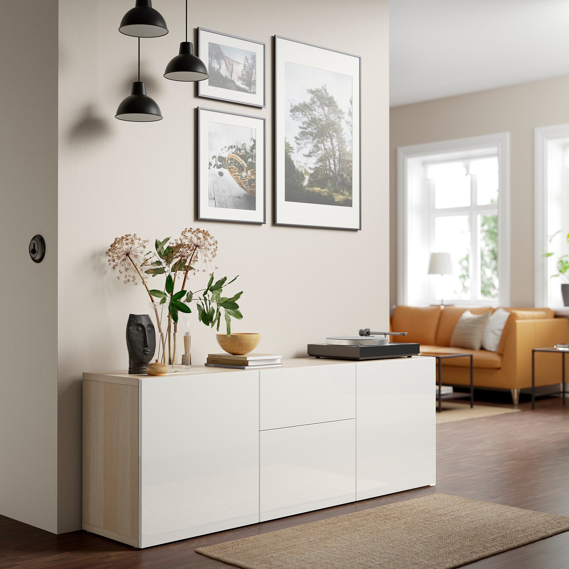 BESTÅ, комб. артикул за съхр. с чекмеджета, 293.251.88