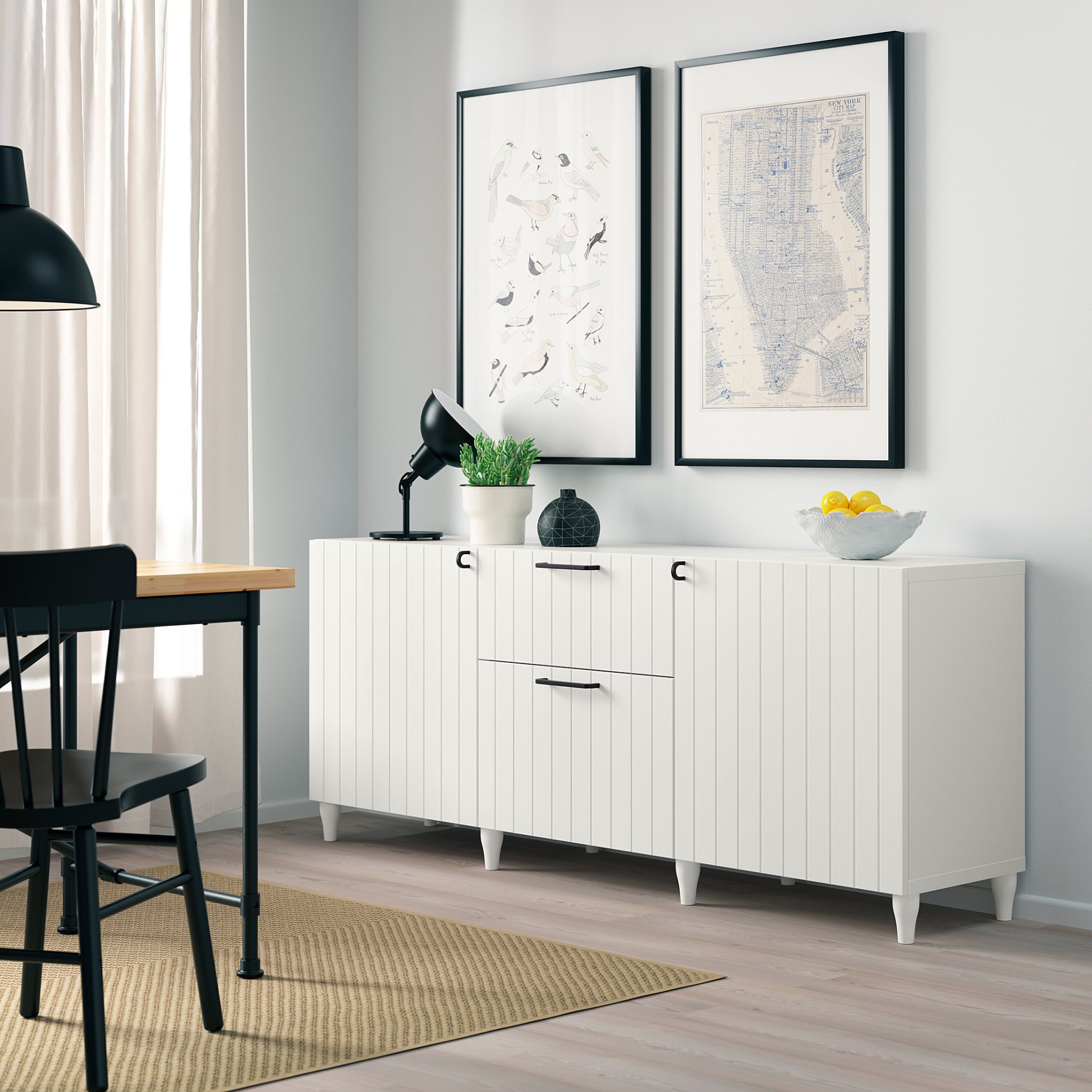 BESTÅ, комб. артикул за съхр. с чекмеджета, 294.126.80