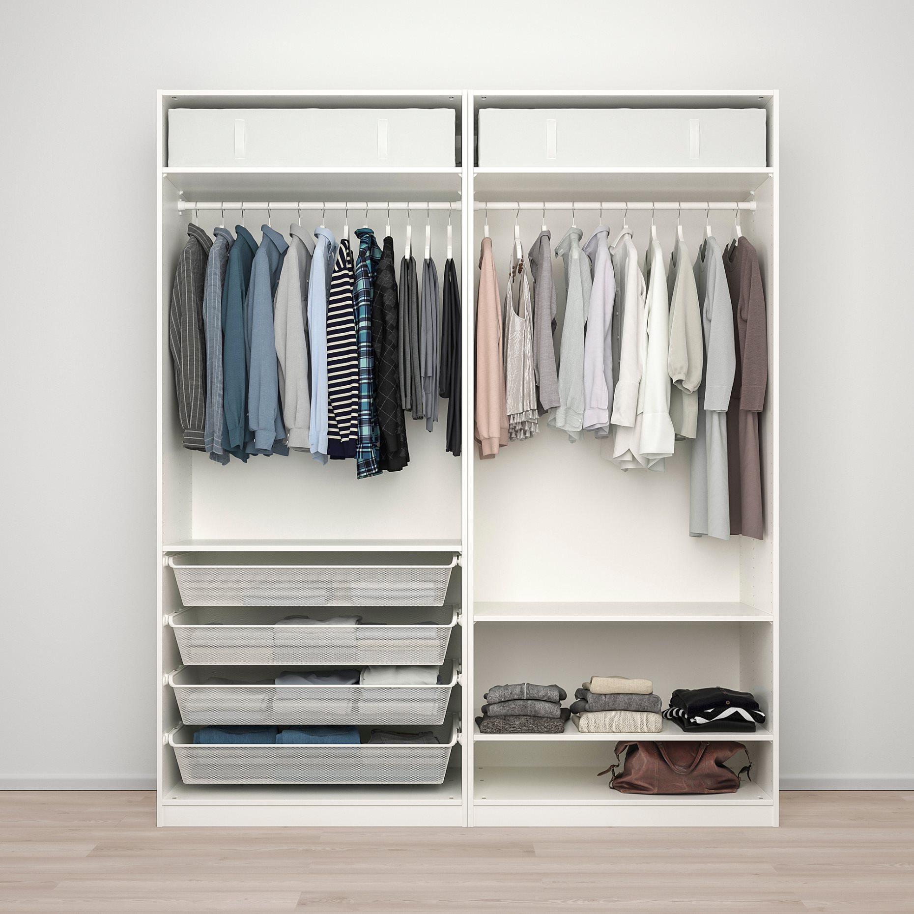 PAX/FARDAL/AHEIM, гардероб - комбинация, 295.030.34