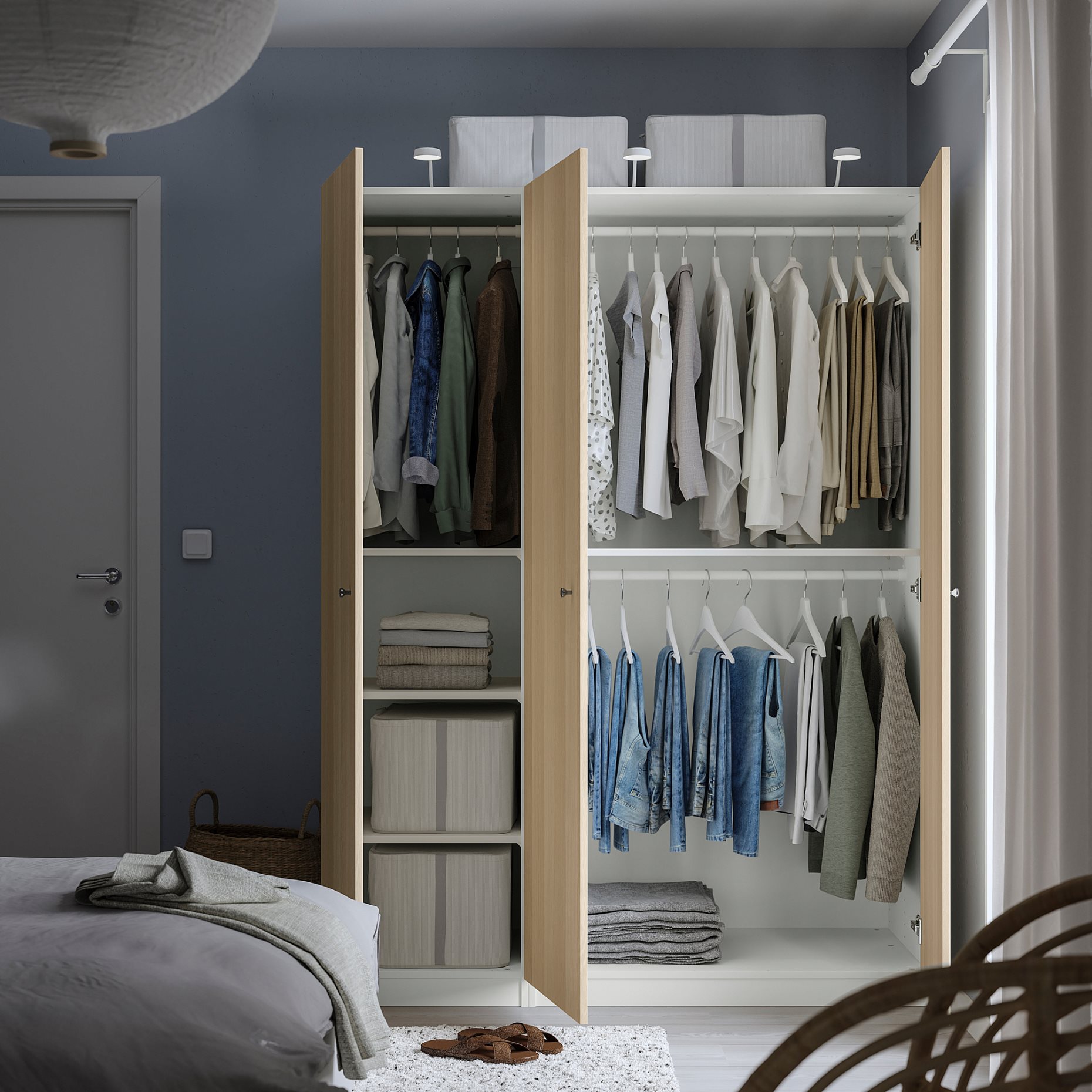 PAX/FORSAND, гардероб - комбинация, 295.031.28