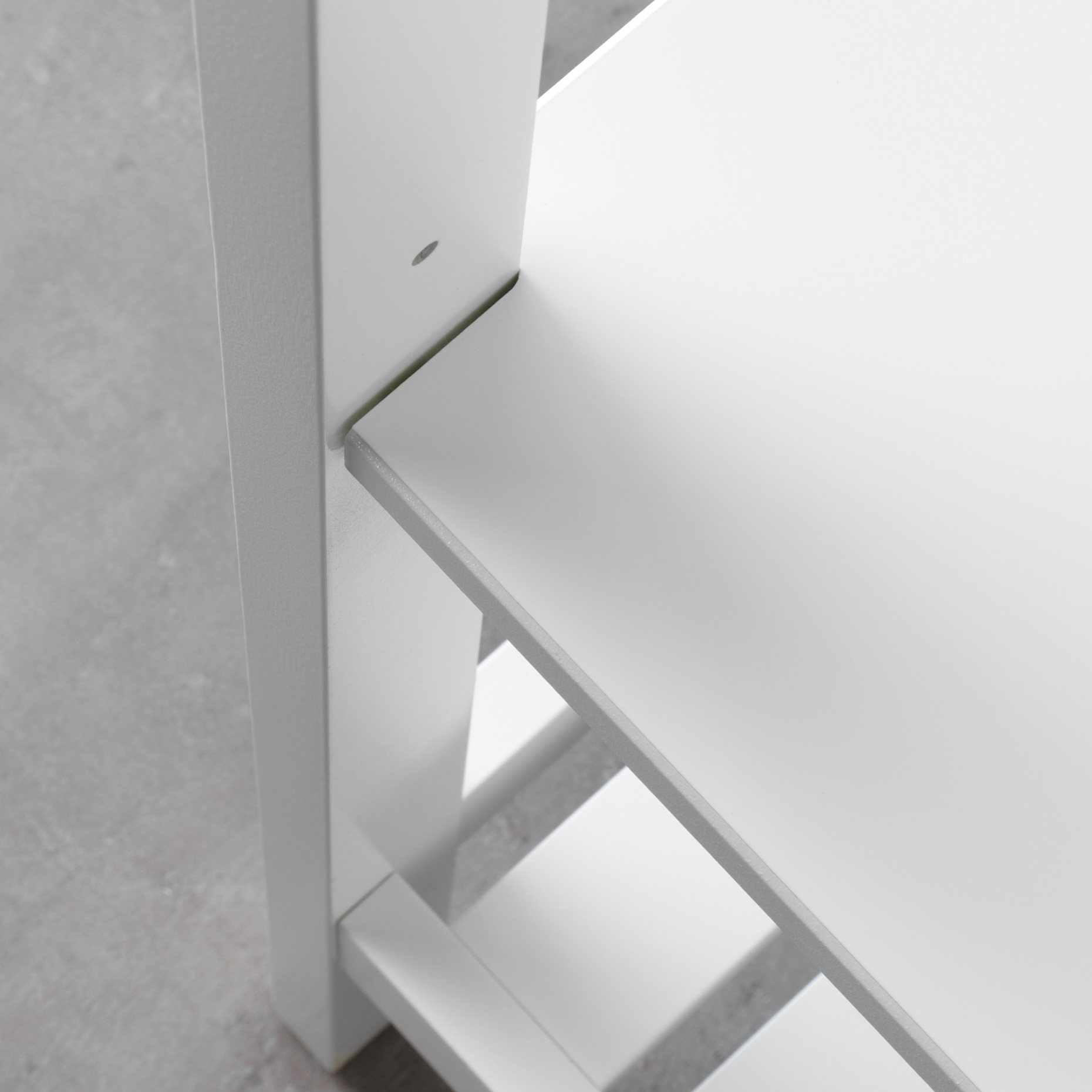 HEMNES, етажерка 42x172см, бяло, 302.176.54