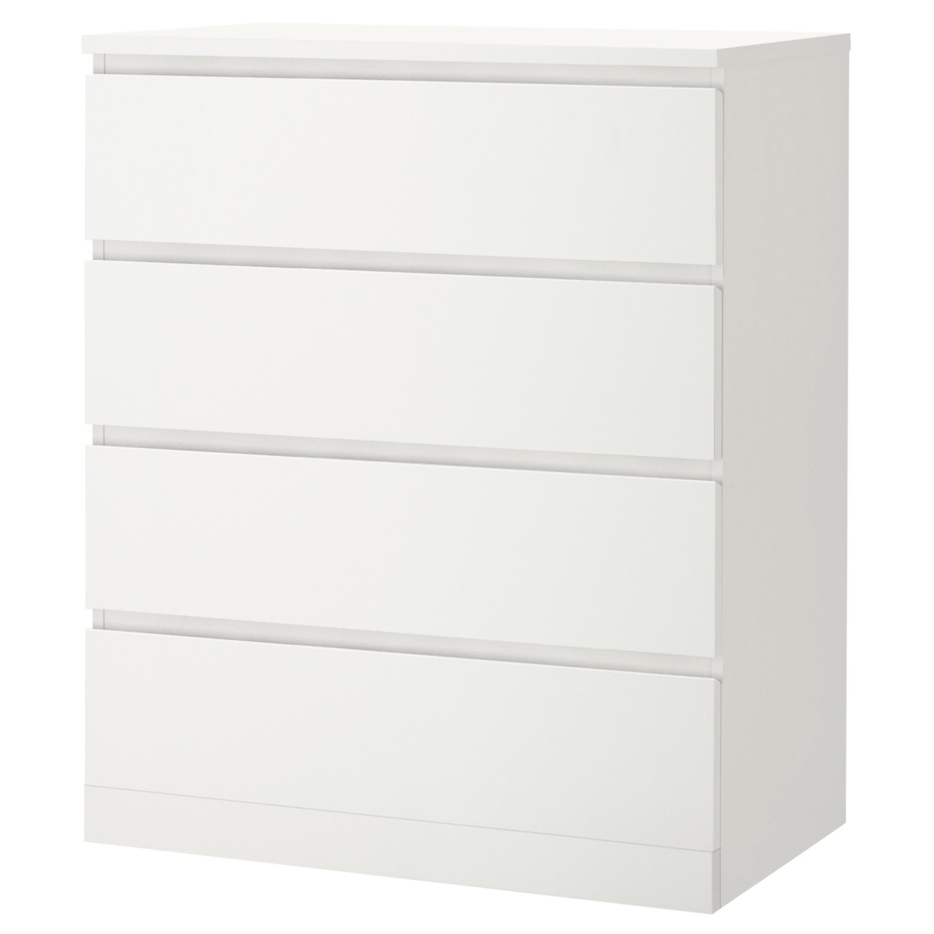 MALM, скрин с 4 чекмеджета, 304.035.71