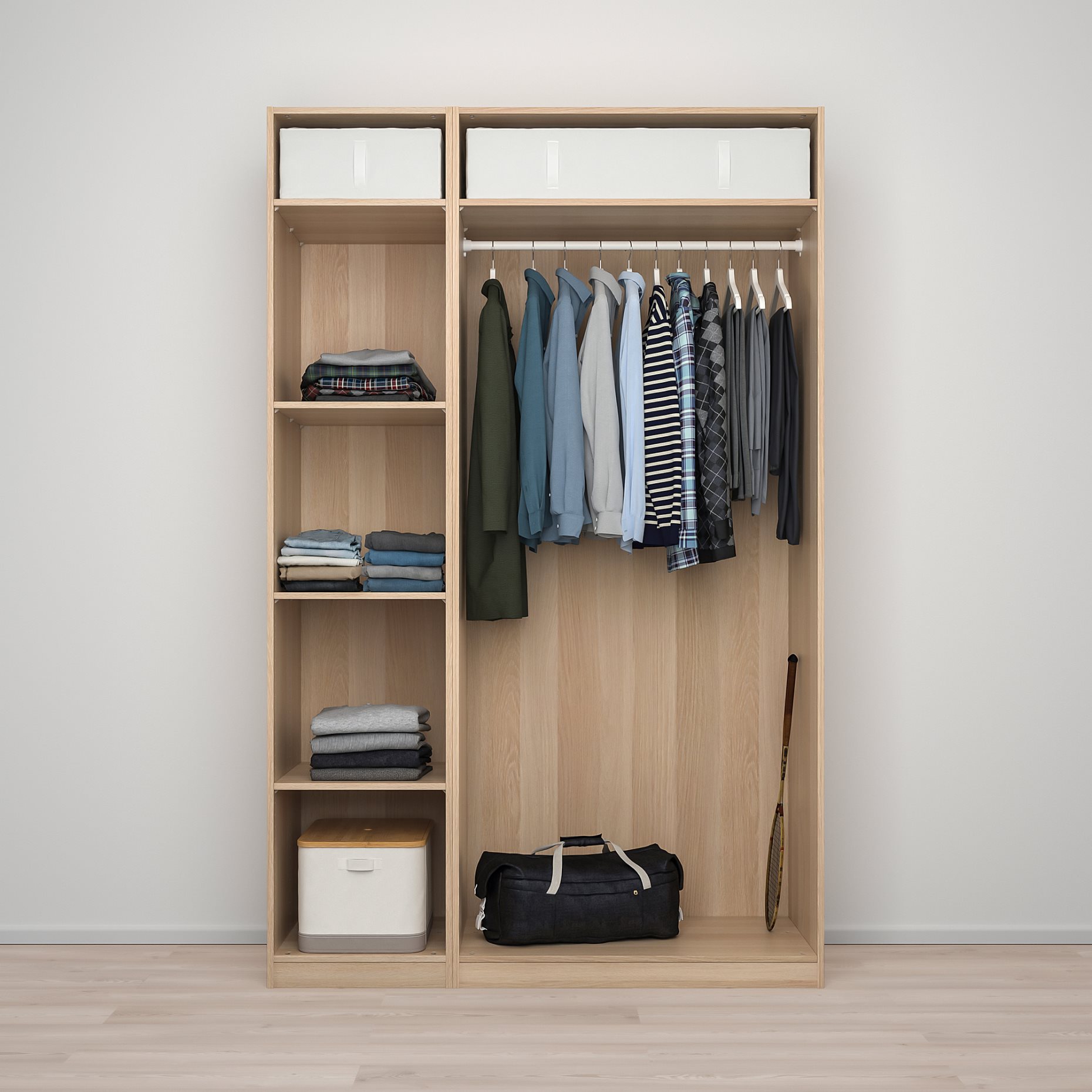 PAX/FORSAND/AHEIM, гардероб - комбинация, 395.027.60