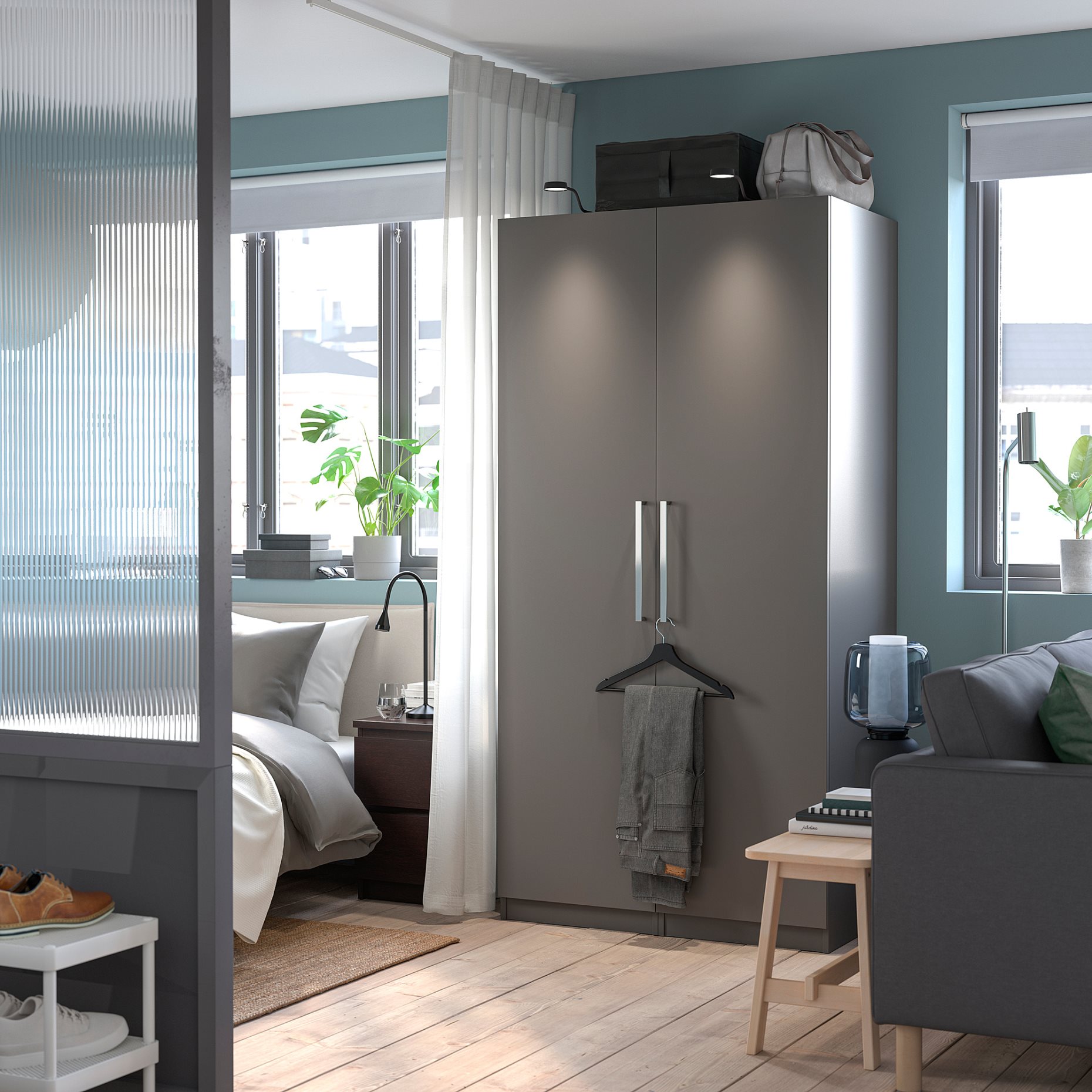 PAX/FORSAND, гардероб - комбинация, 595.025.80