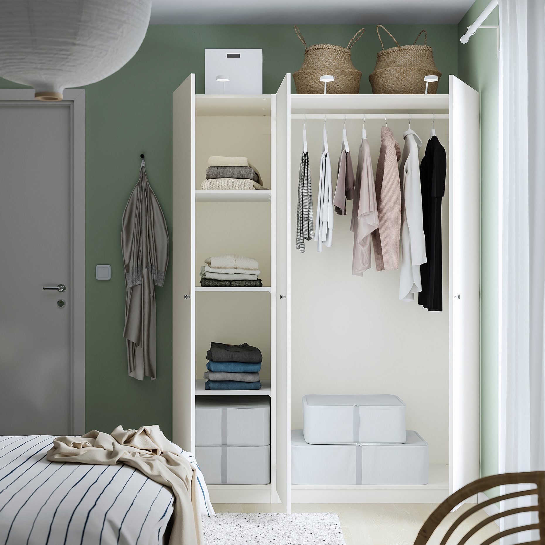 PAX/FORSAND, гардероб - комбинация, 595.027.64