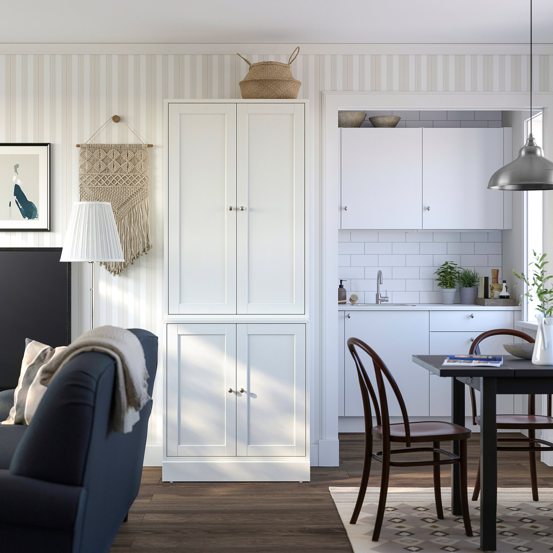 HAVSTA, комб. артикул за съхр. с врати, 595.347.55