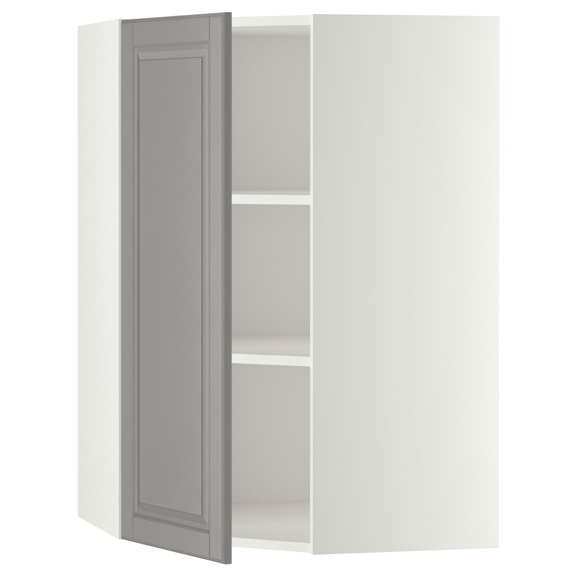 METOD, ъглов стенен шкаф с рафтове, 599.186.97