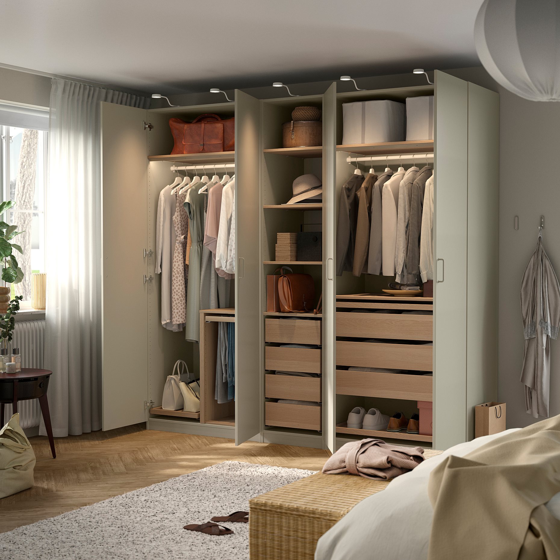 PAX/FORSAND, гардероб - комбинация, 695.622.29