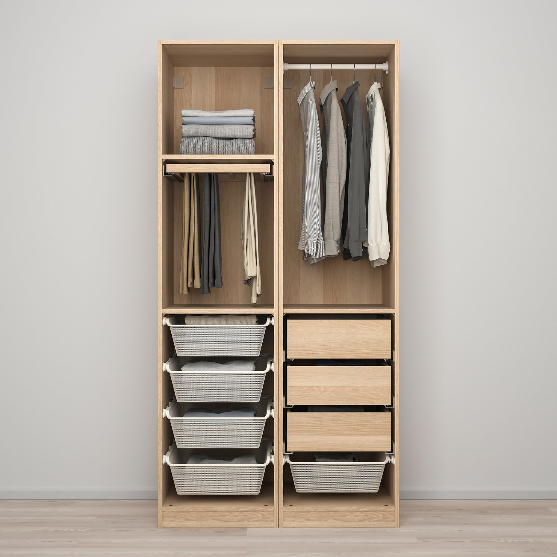 PAX/FORSAND, гардероб - комбинация, 795.025.84