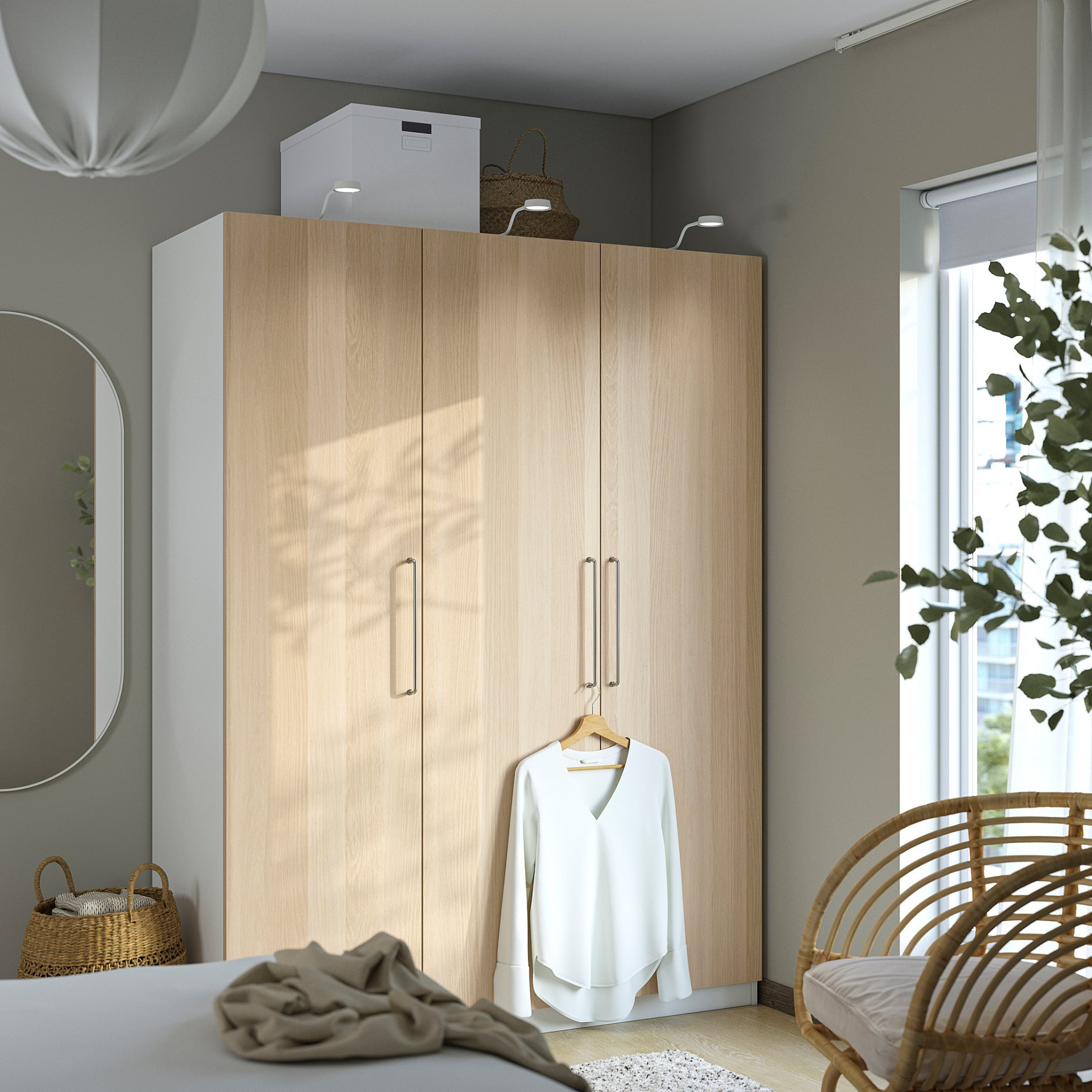 PAX/FORSAND, гардероб - комбинация, 795.027.63