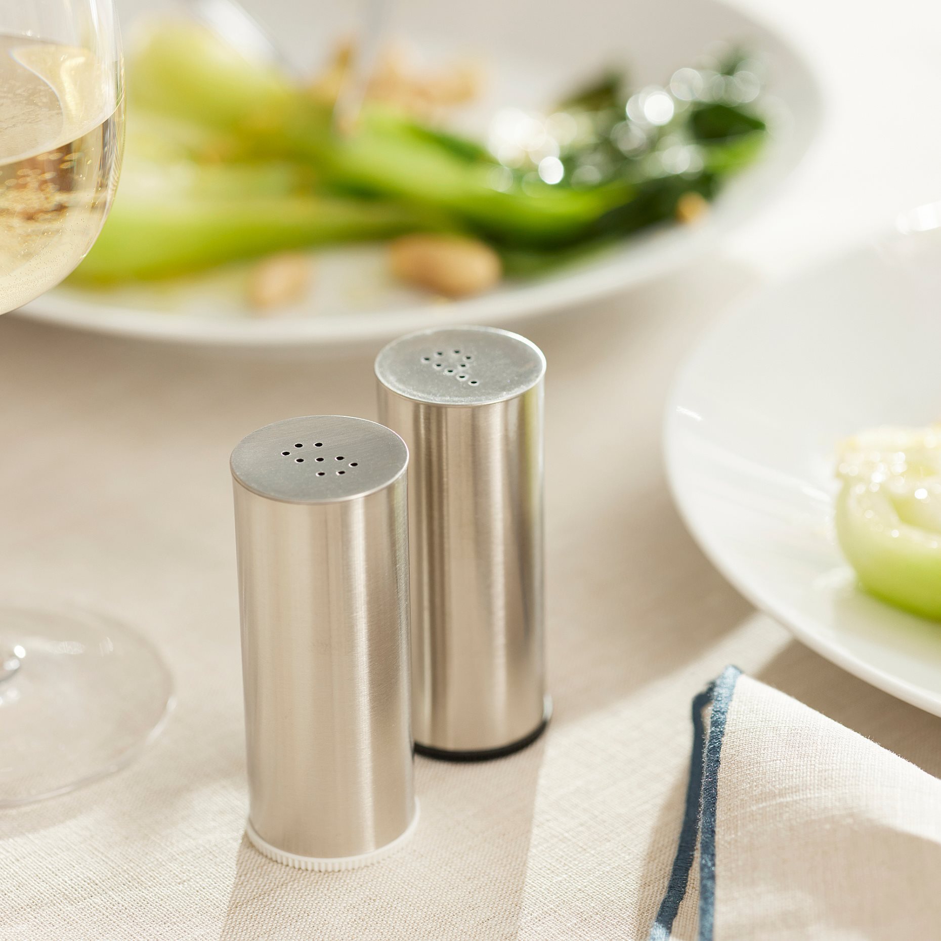 PLATS, комплект за сол и пипер, 2 части, неръждаема стомана, 802.336.75