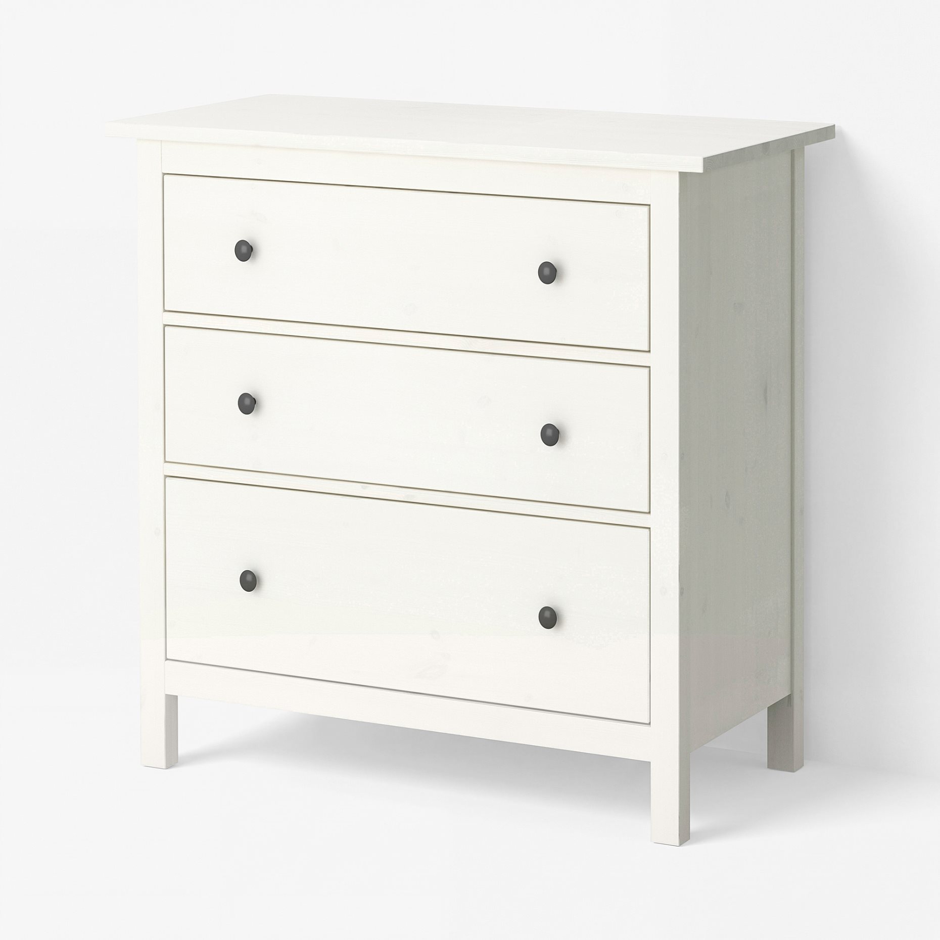 HEMNES, скрин с 3 чекмеджета, 804.247.45