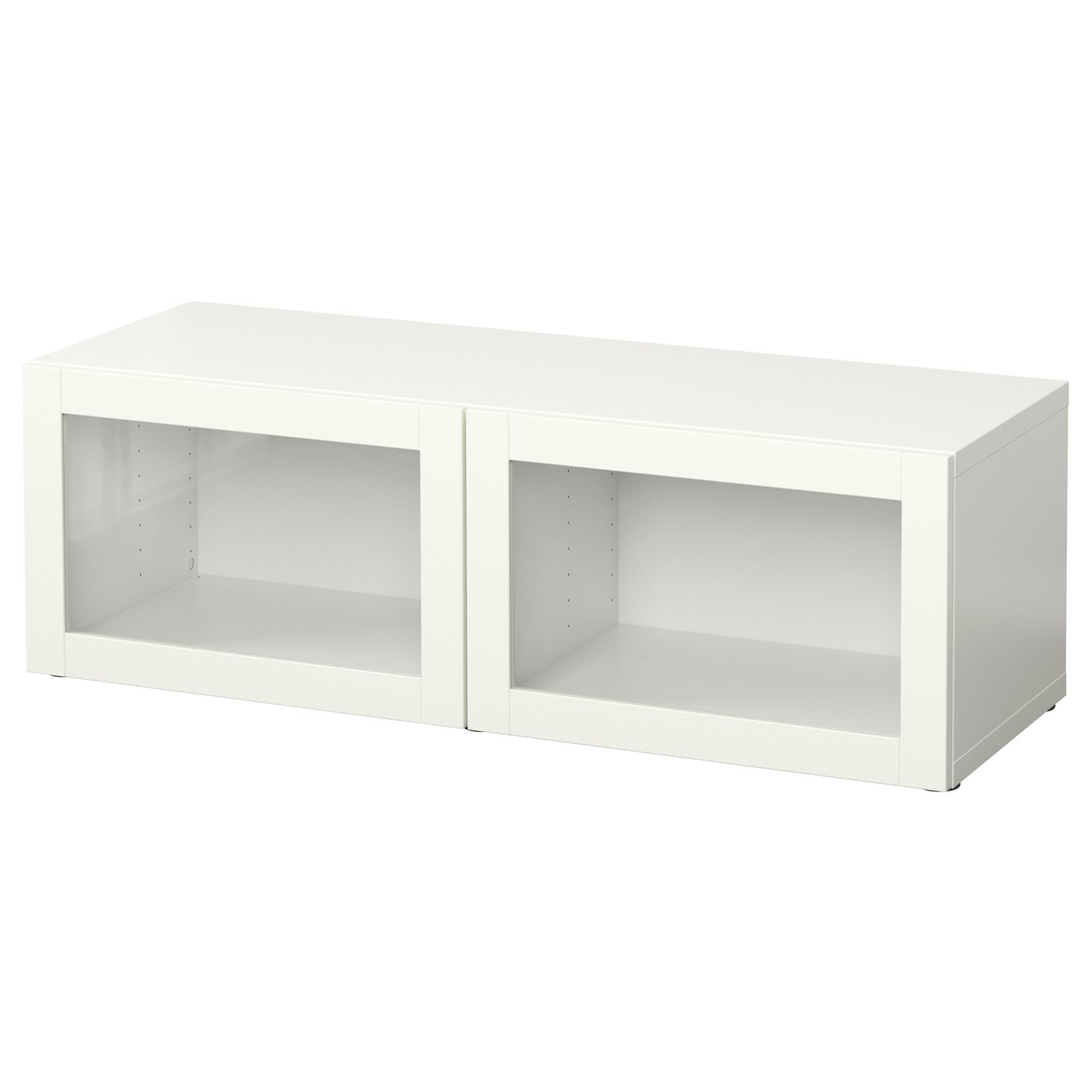BESTÅ, етажерка със стъклени врати, 990.476.59