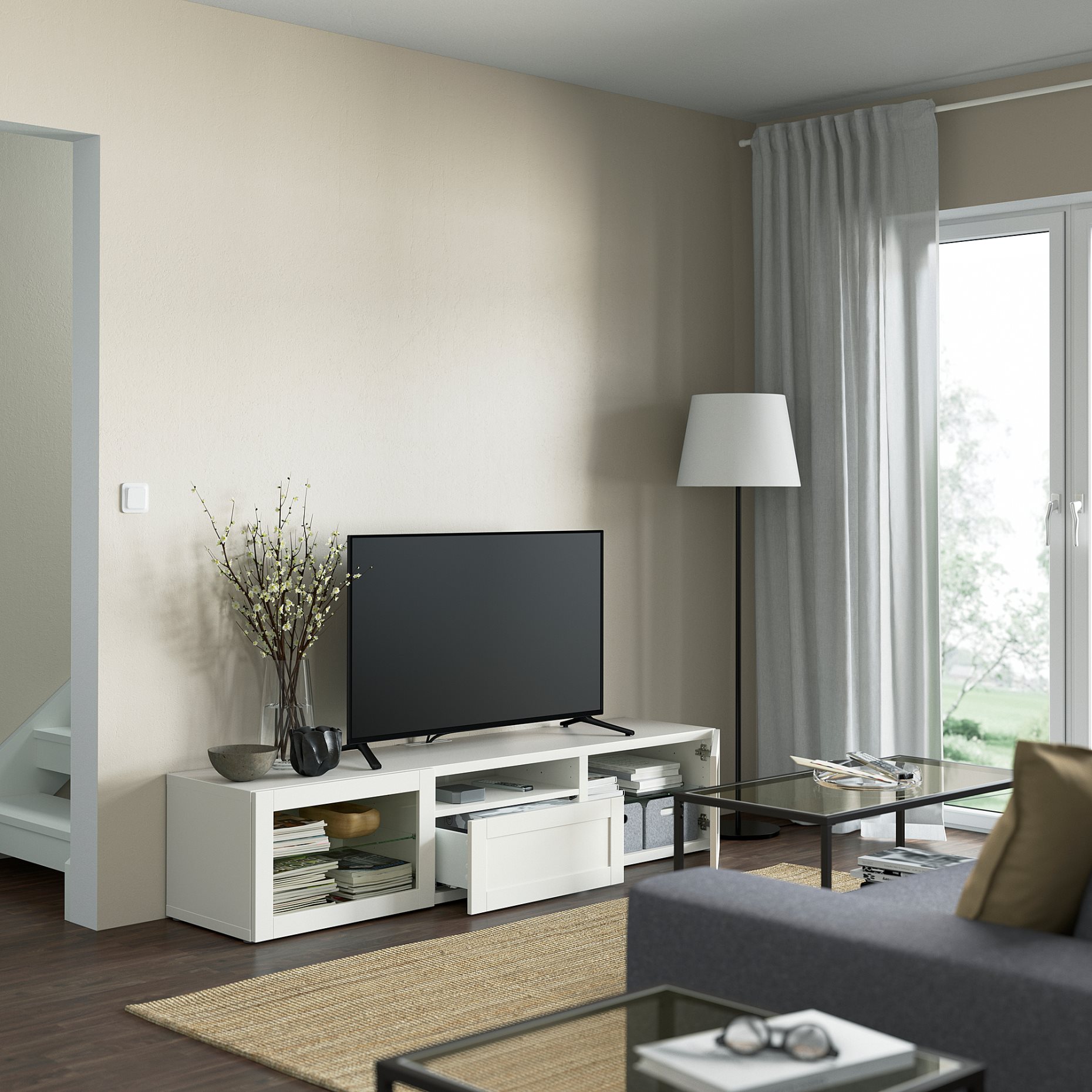 BESTÅ, TV шкаф, 093.989.20