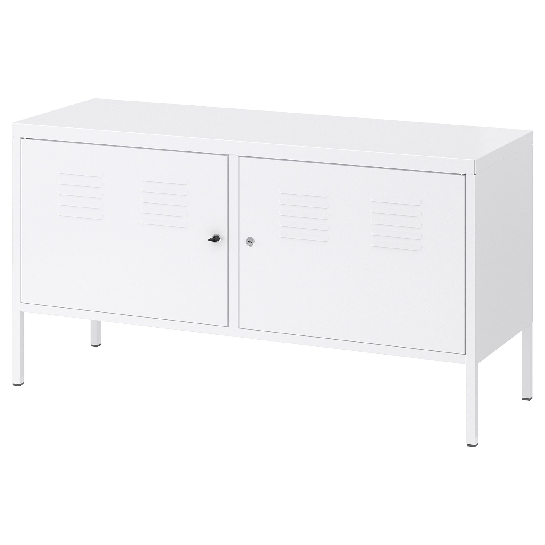 IKEA PS, шкаф, 119x63 см, бяло, 102.514.51