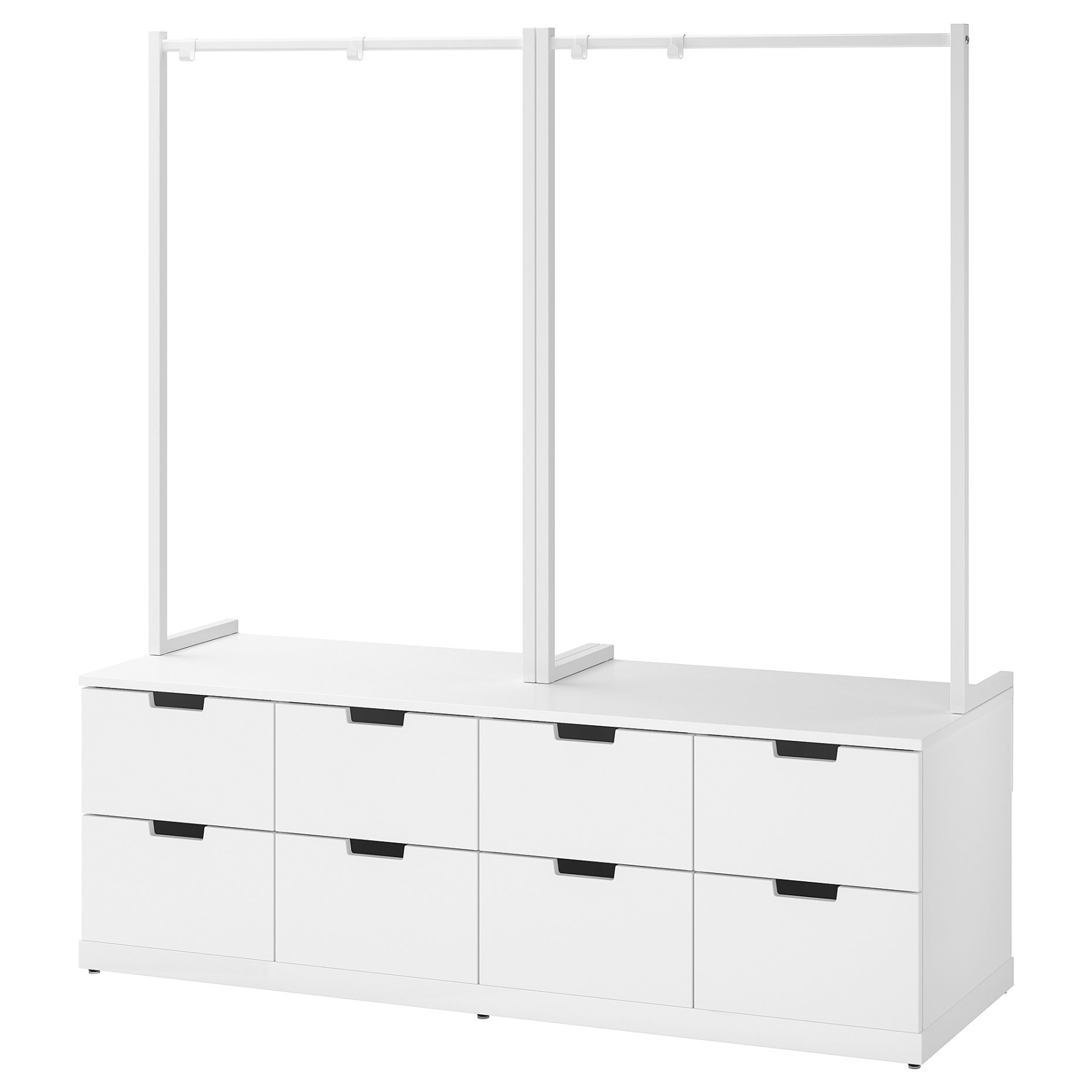 NORDLI, скрин с 8 чекмеджета, 492.952.08