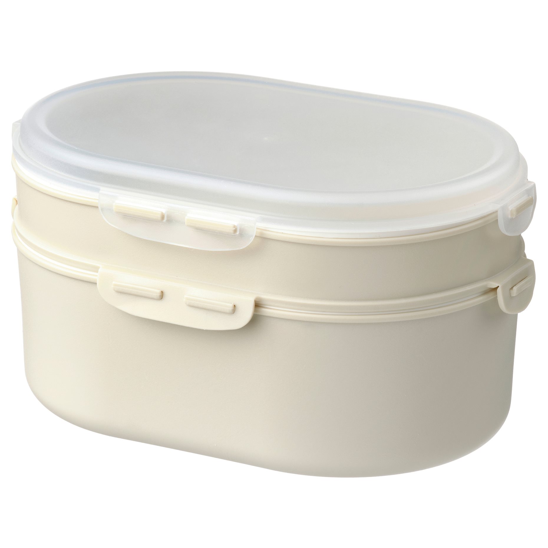 UTBJUDA, стифираща се кутия за суха храна, 005.186.58