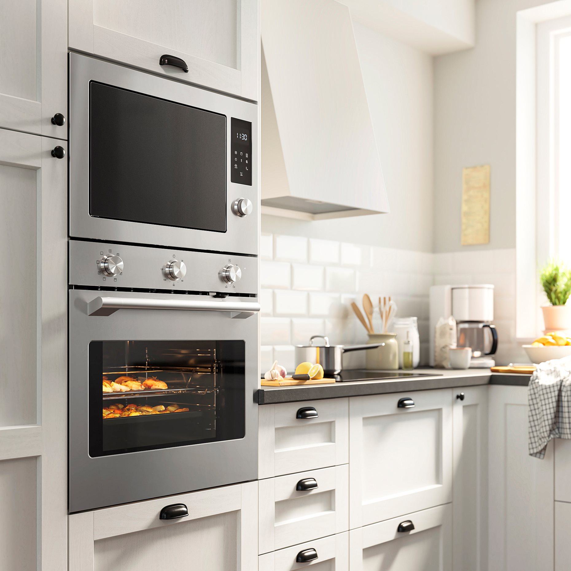 STENABY, фурна с вентилатор, грил функция, IKEA 300, 006.002.81