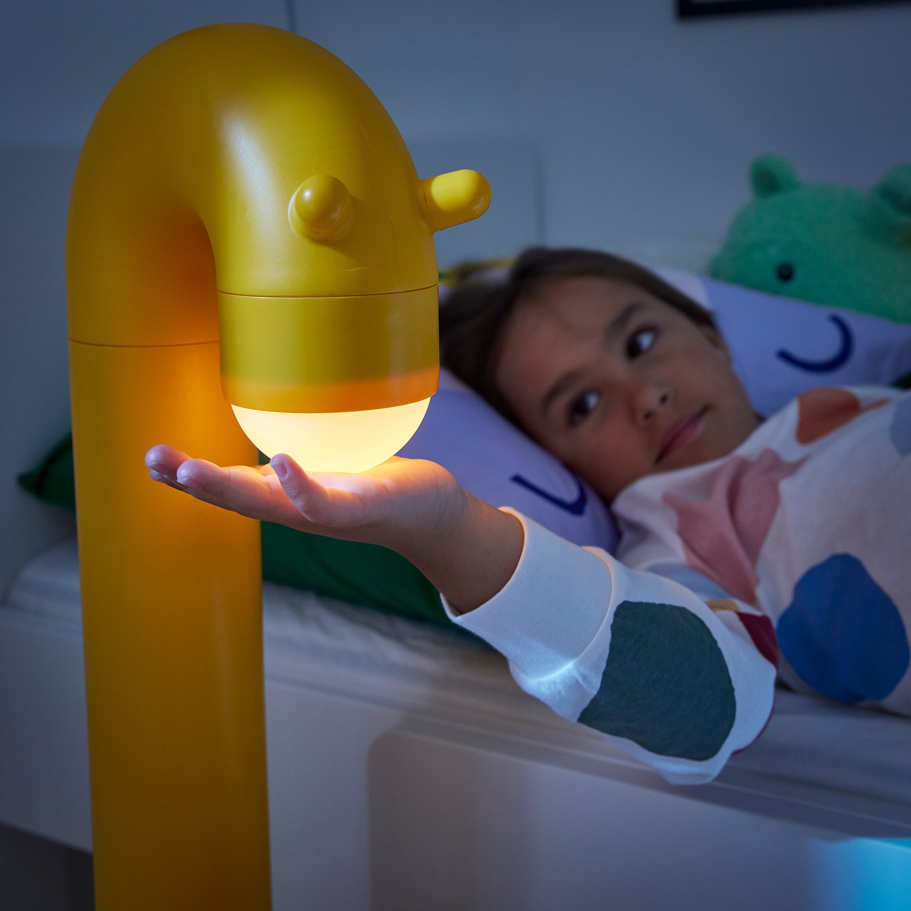 GREJSIMOJS, LED декоративно осветление, за под, на батерии, 006.020.39