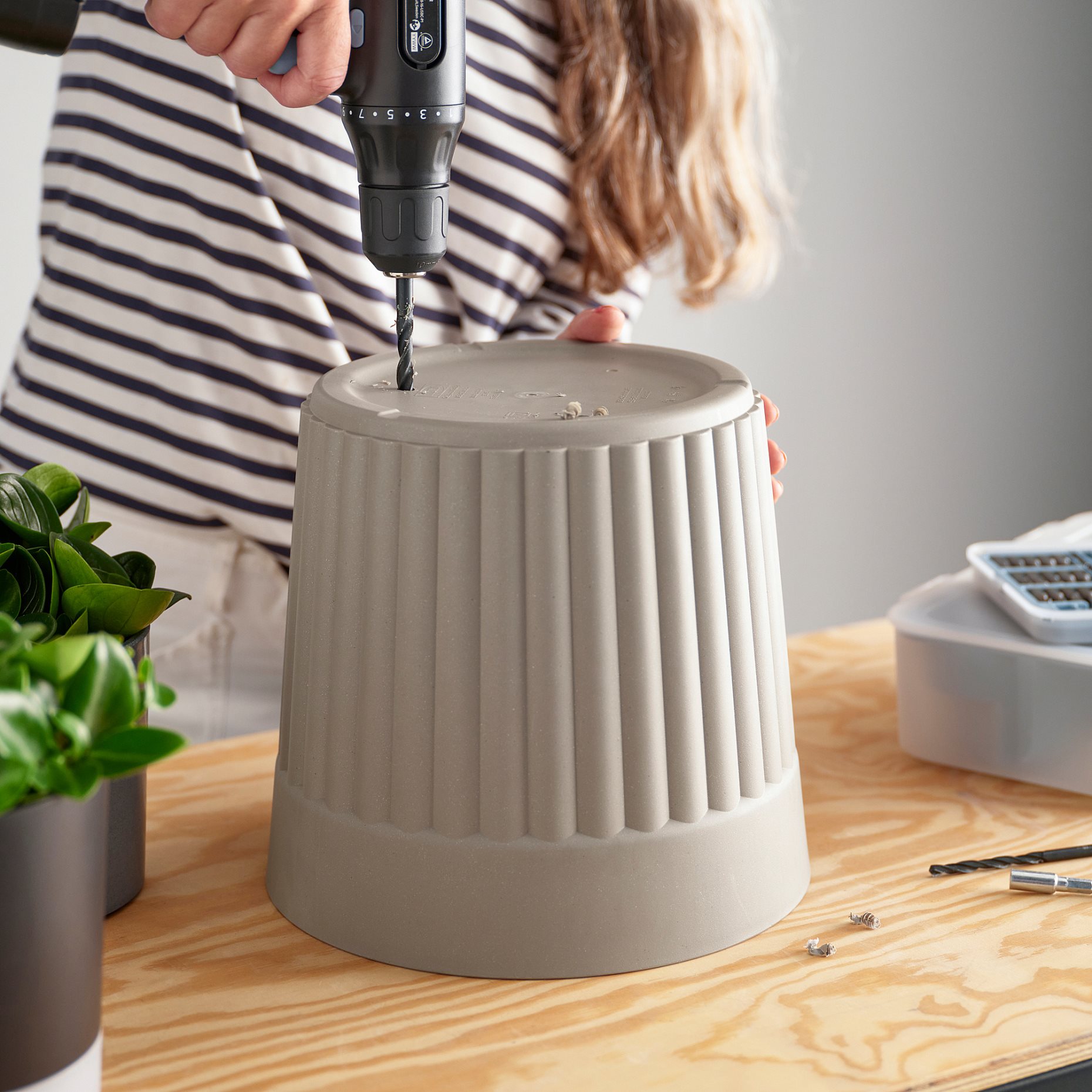 FRÄKENVÄXT, кашпа, 24 см, 006.106.09