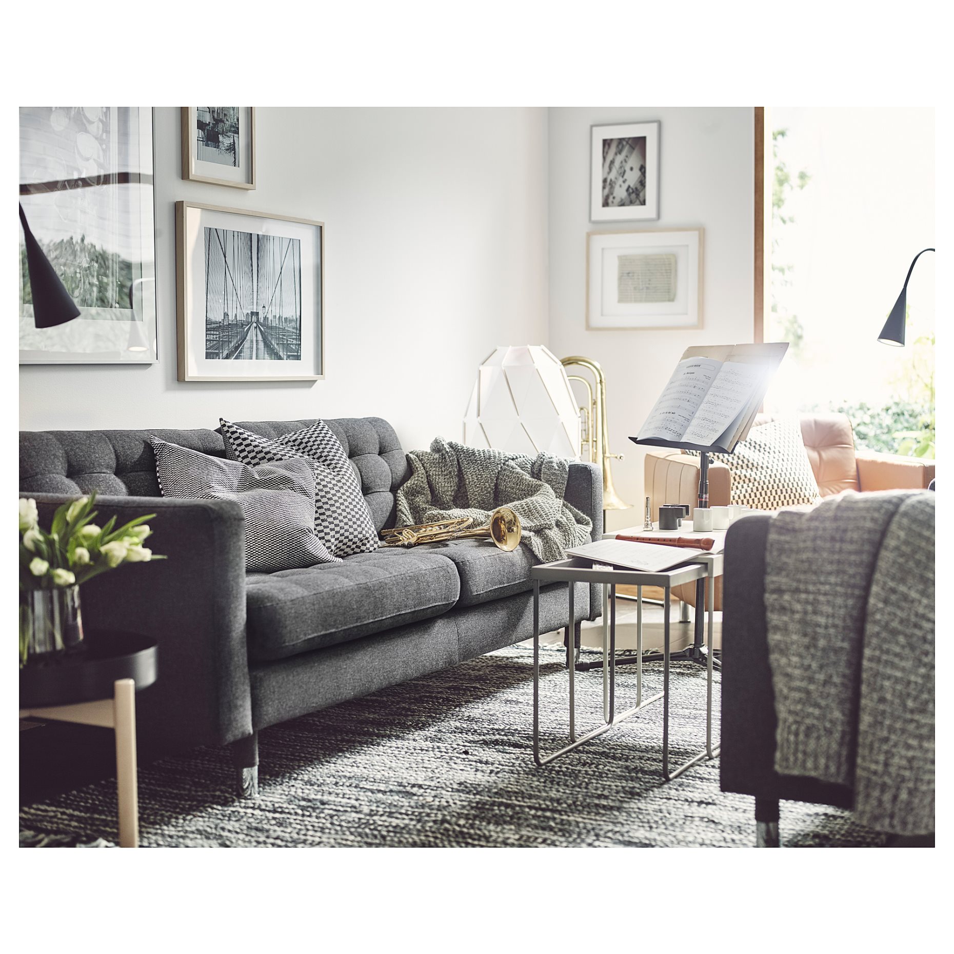 LANDSKRONA, 3-местен разтегателен диван, 094.912.73