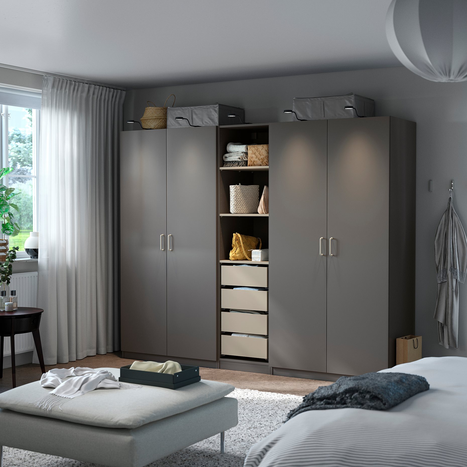 PAX/FORSAND, гардероб - комбинация, 095.543.93